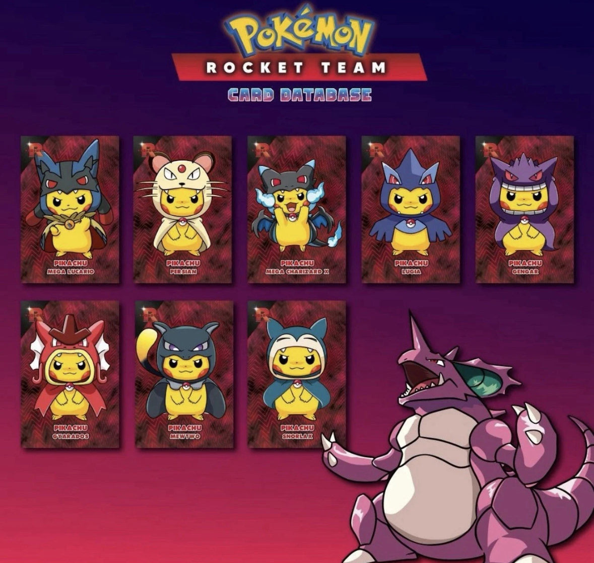 Team Rocket Data set