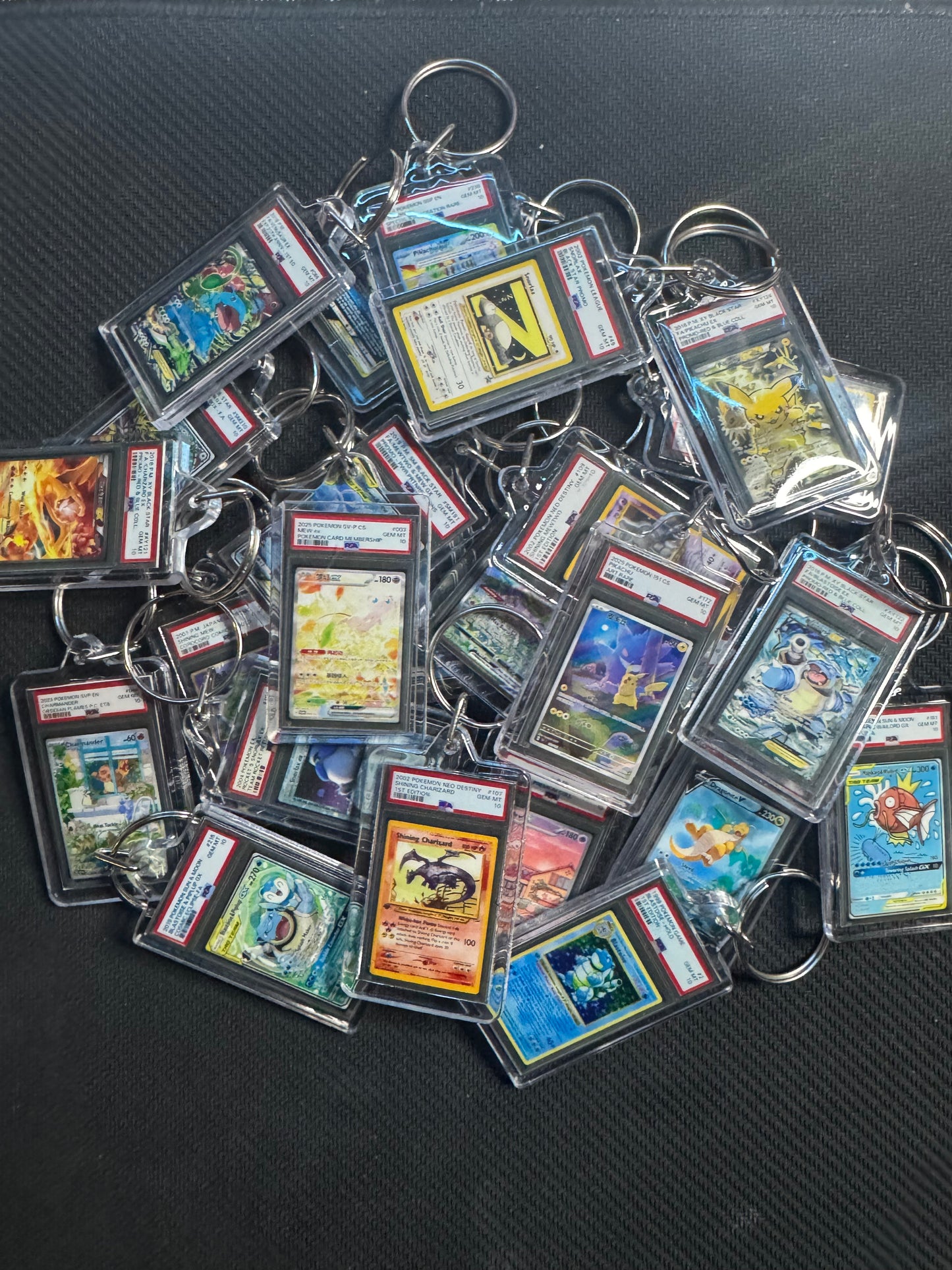 Psa 10 keychain lot (10 keychains)