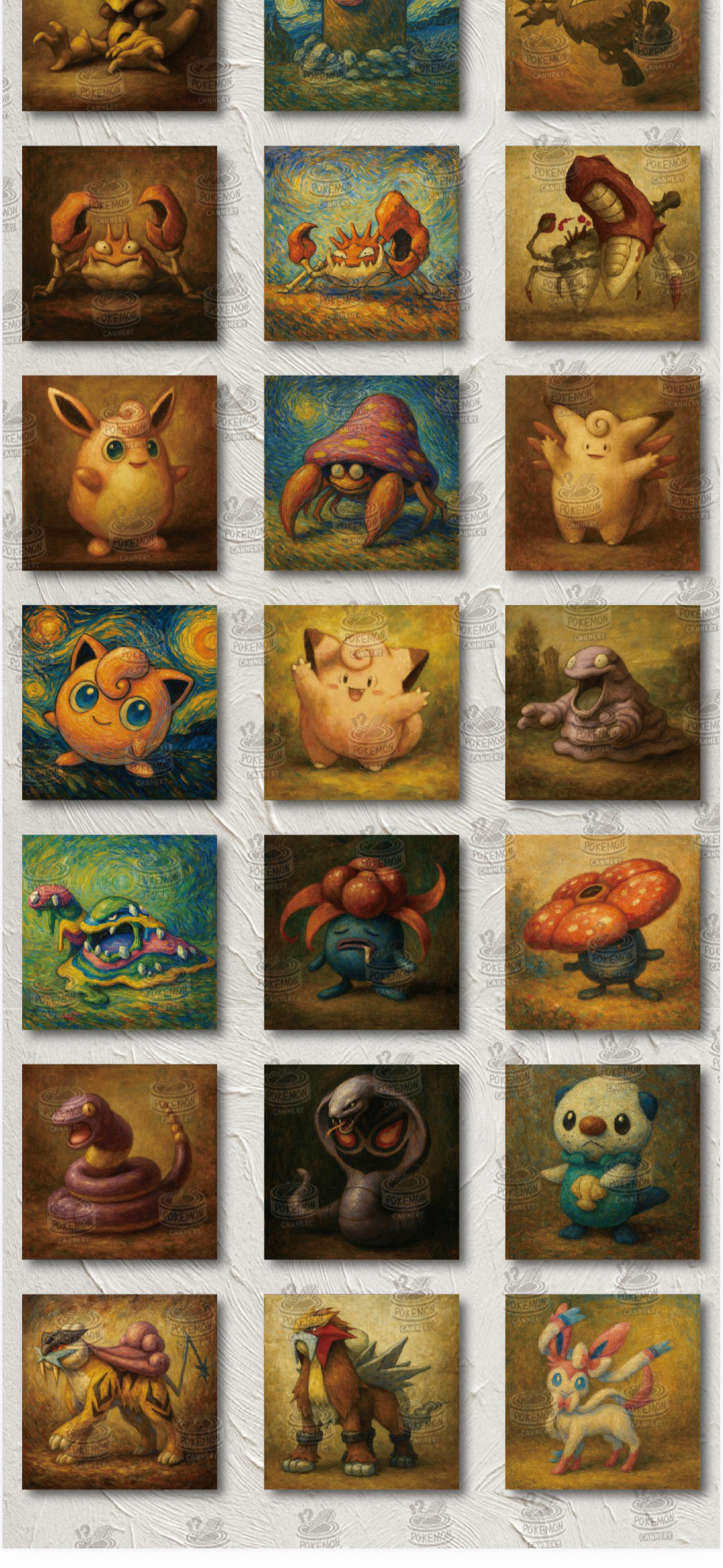 Oil Painting art boards vol 3 (10 packs)