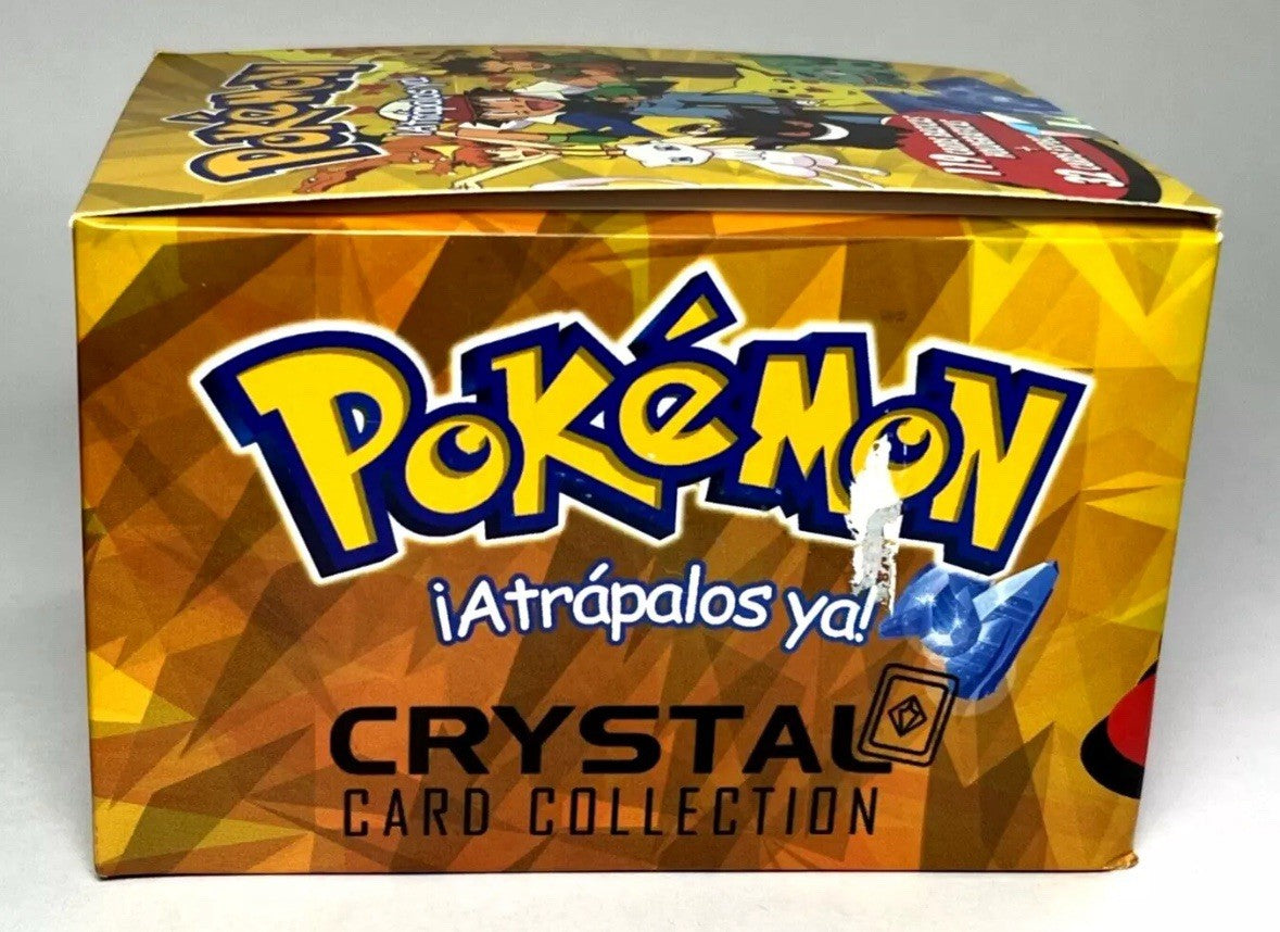 2025 BOX POKEMON STAINED GLASS Crystal Cards - 25 Sealed Packs Peru Zard Gengar