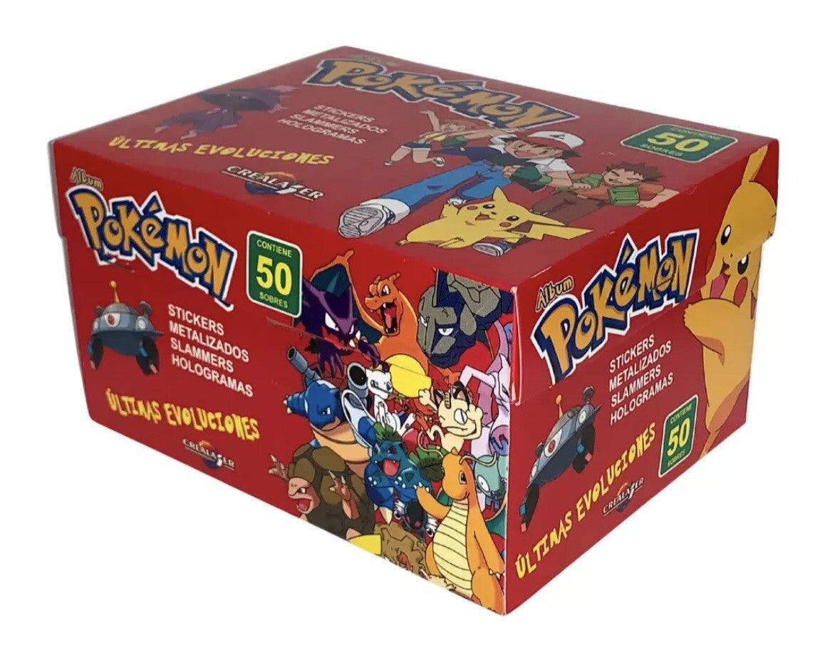 2023 BOX POKEMON Latest Evolutions Slammer PERU Edition 50 Sealed Envelopes