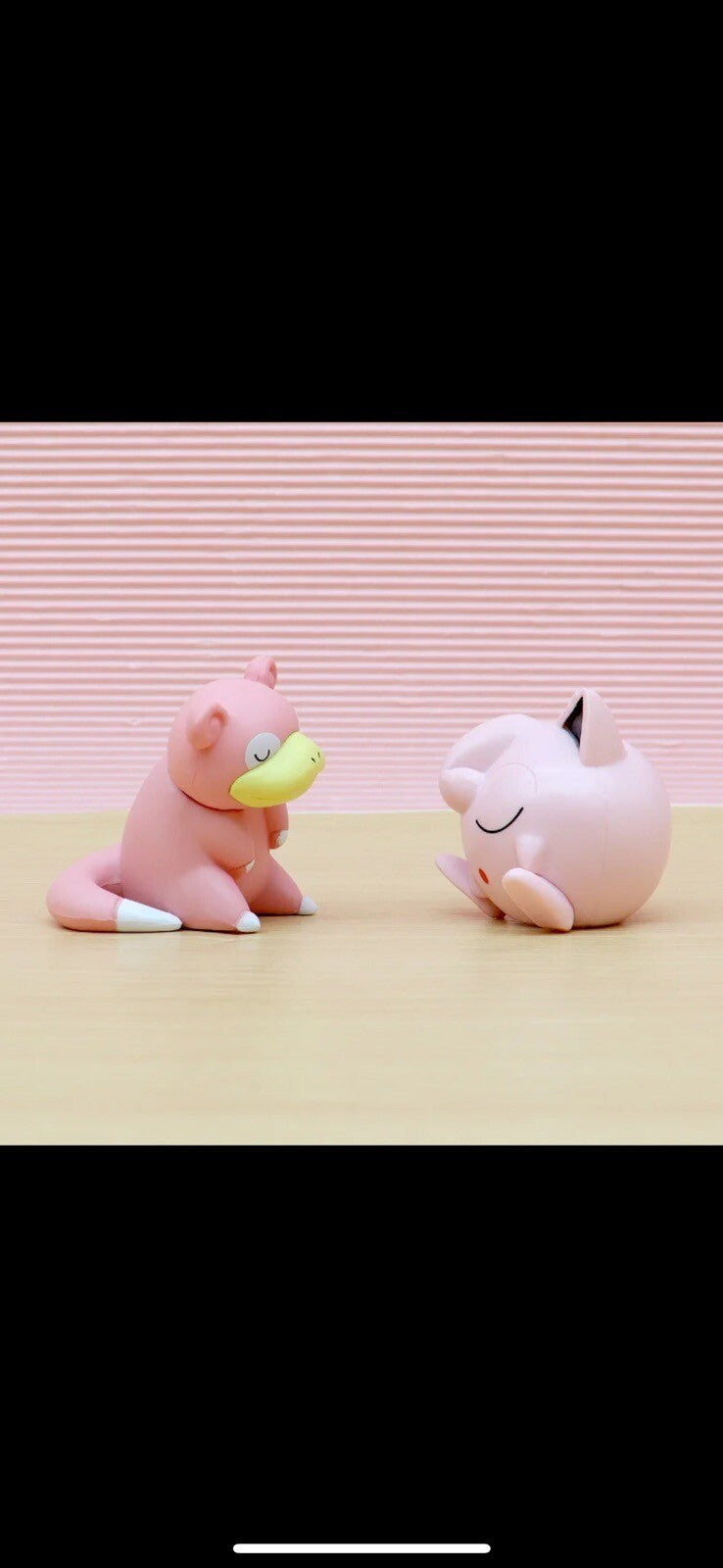 Sleeping Pokémon Figurines