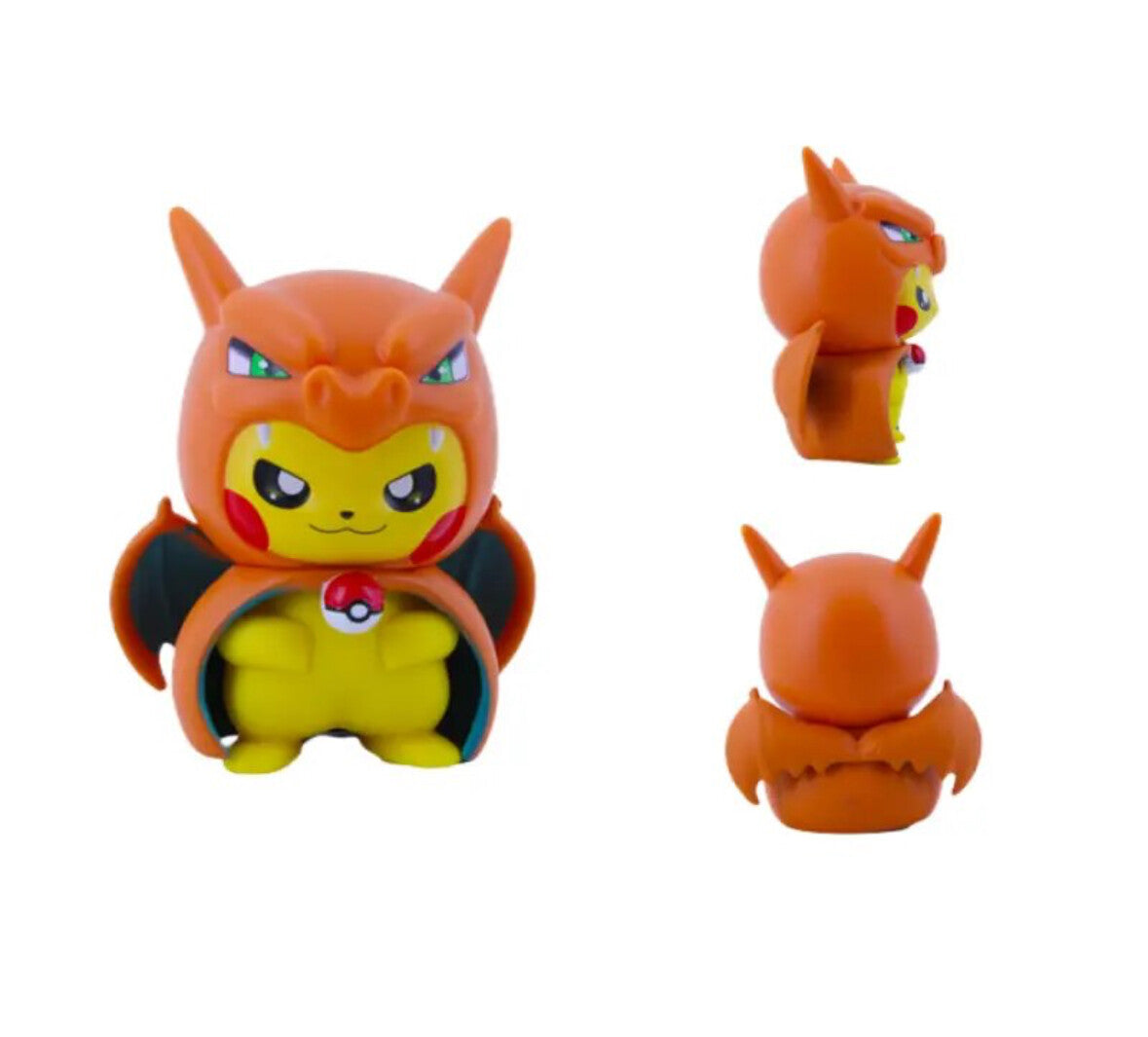 Poncho Pikachu, Charizard, Gengar, Blastiose, Venusaur, Mimiyku, T-Tar