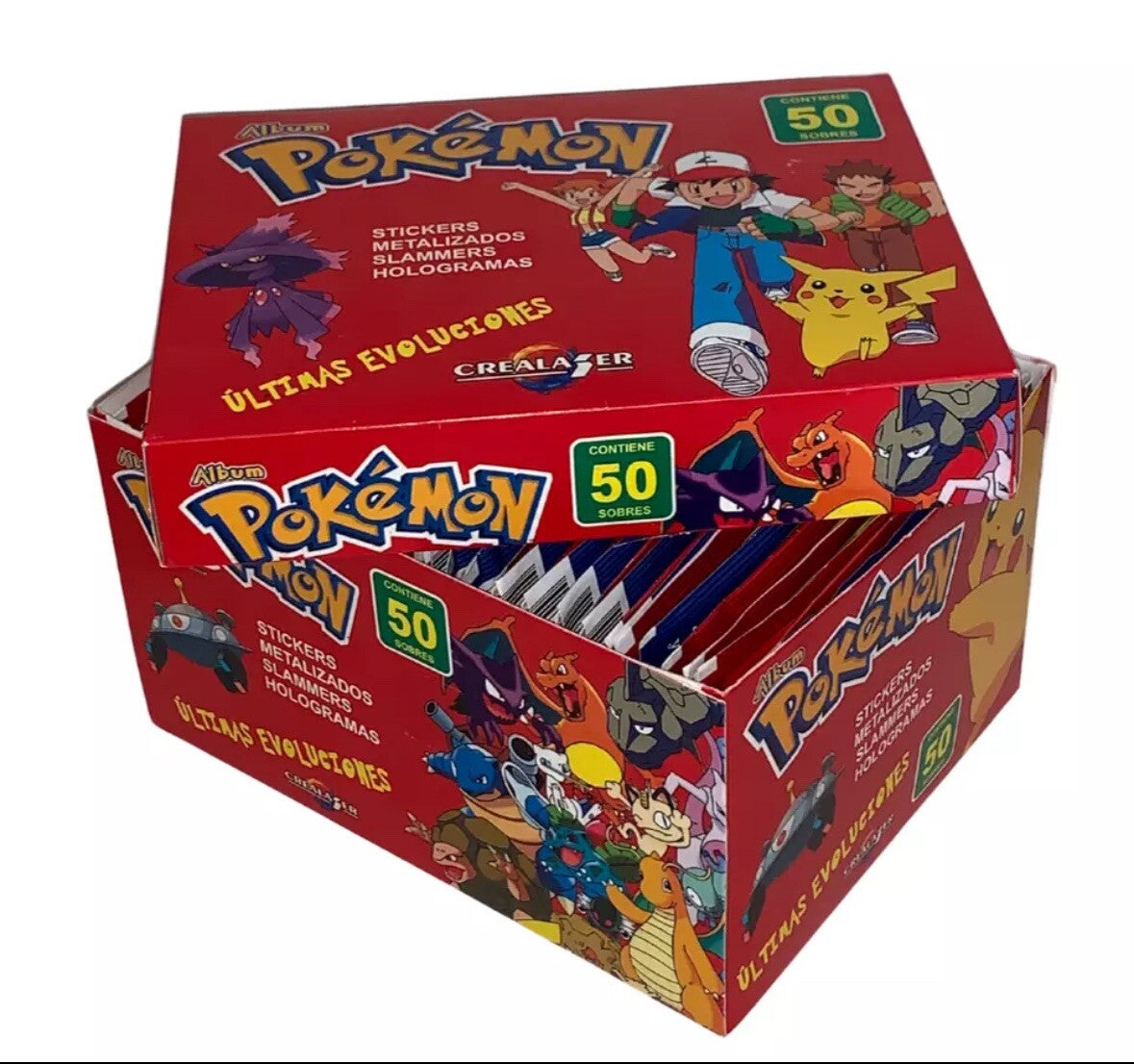 2023 BOX POKEMON Latest Evolutions Slammer PERU Edition 50 Sealed Envelopes