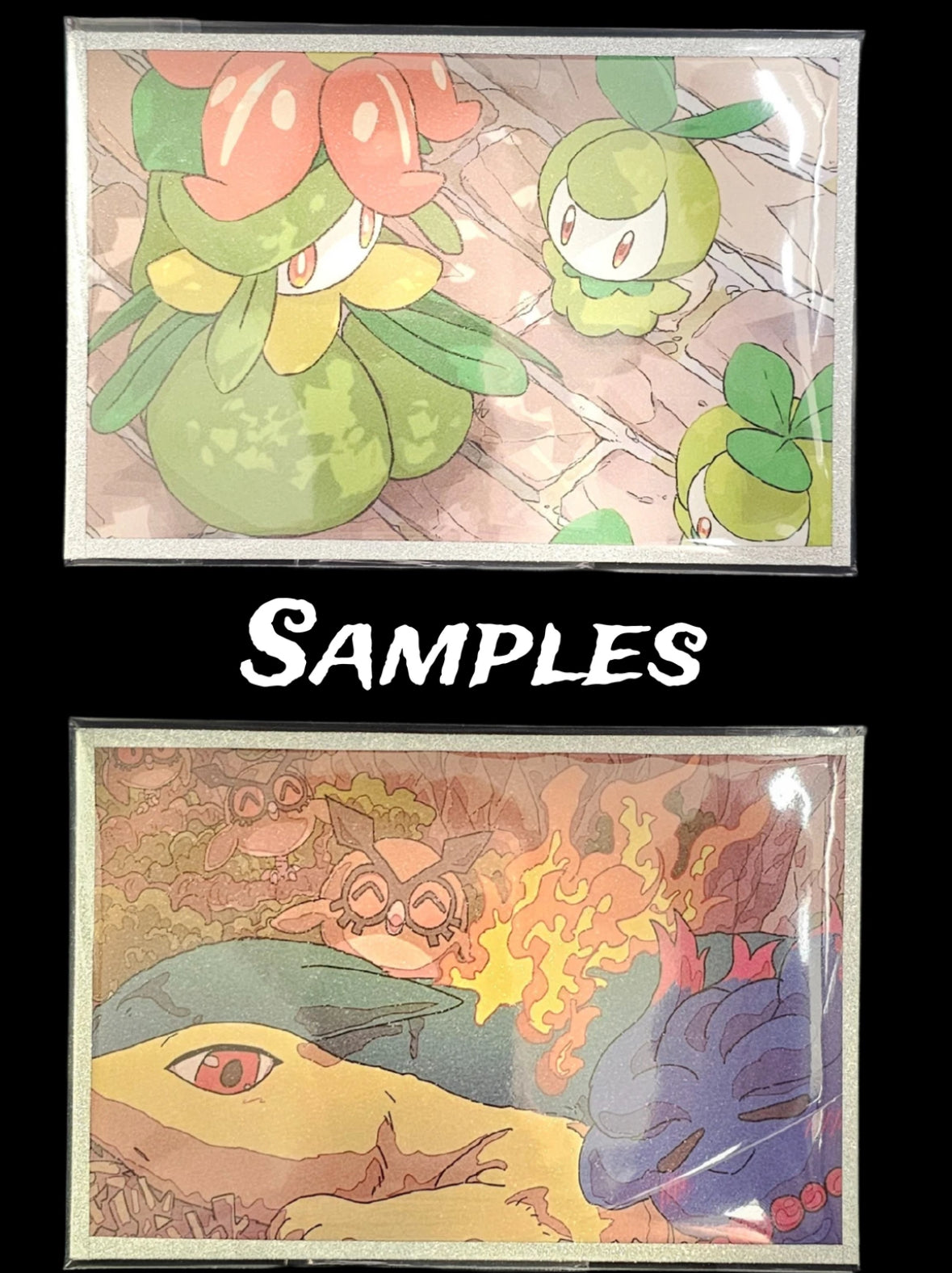 Box (8) Pokemon art board.
