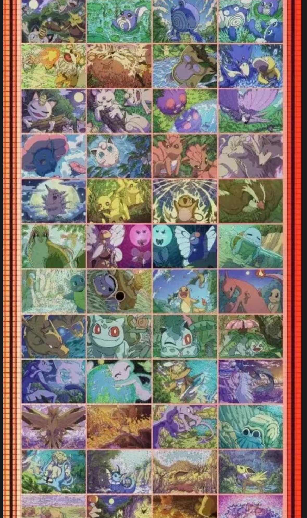 Box (8) Pokemon art board.