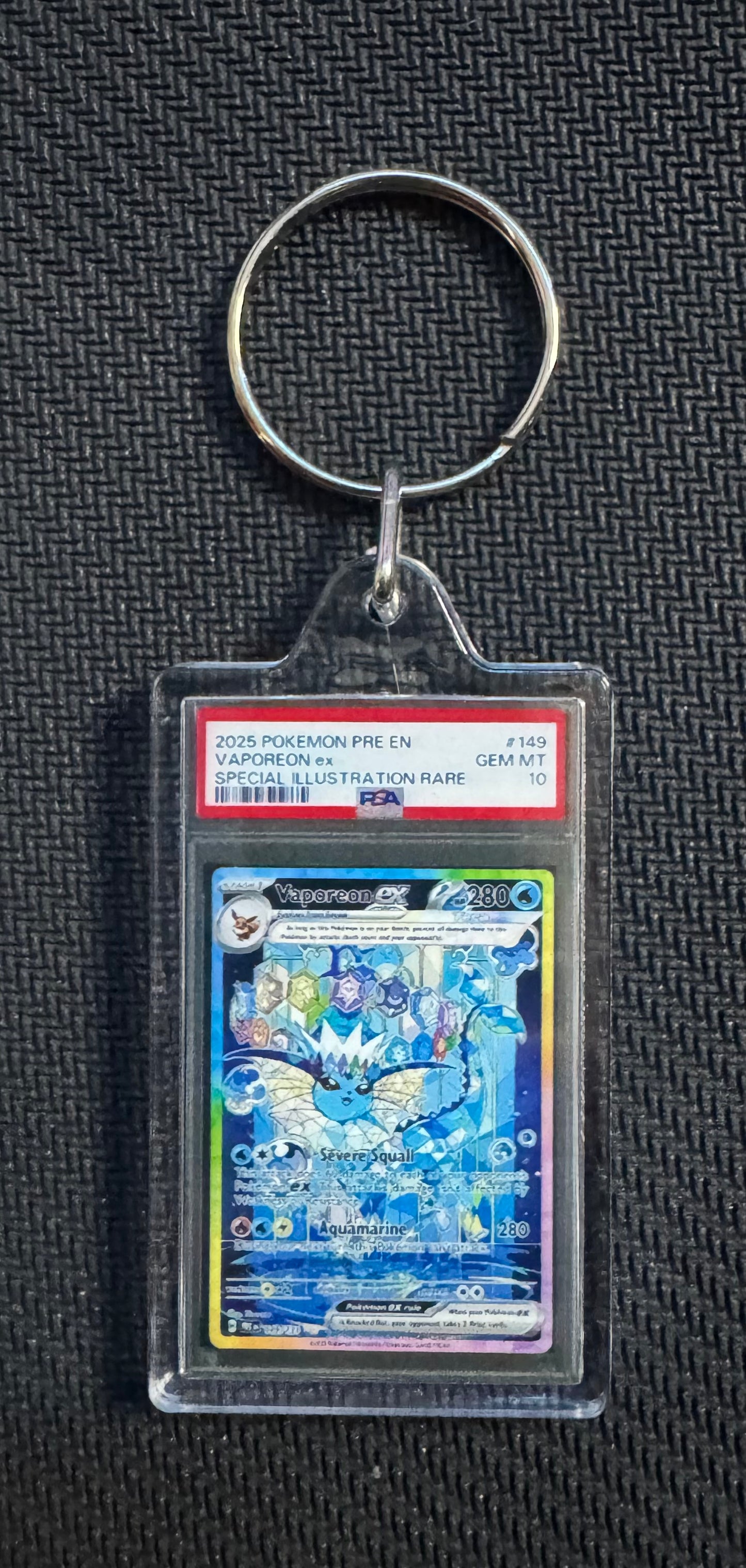 Prismatic evolutions keychain lot