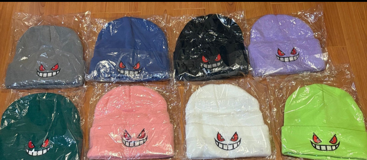 Gengar beanie bundle. 5 pack bundle