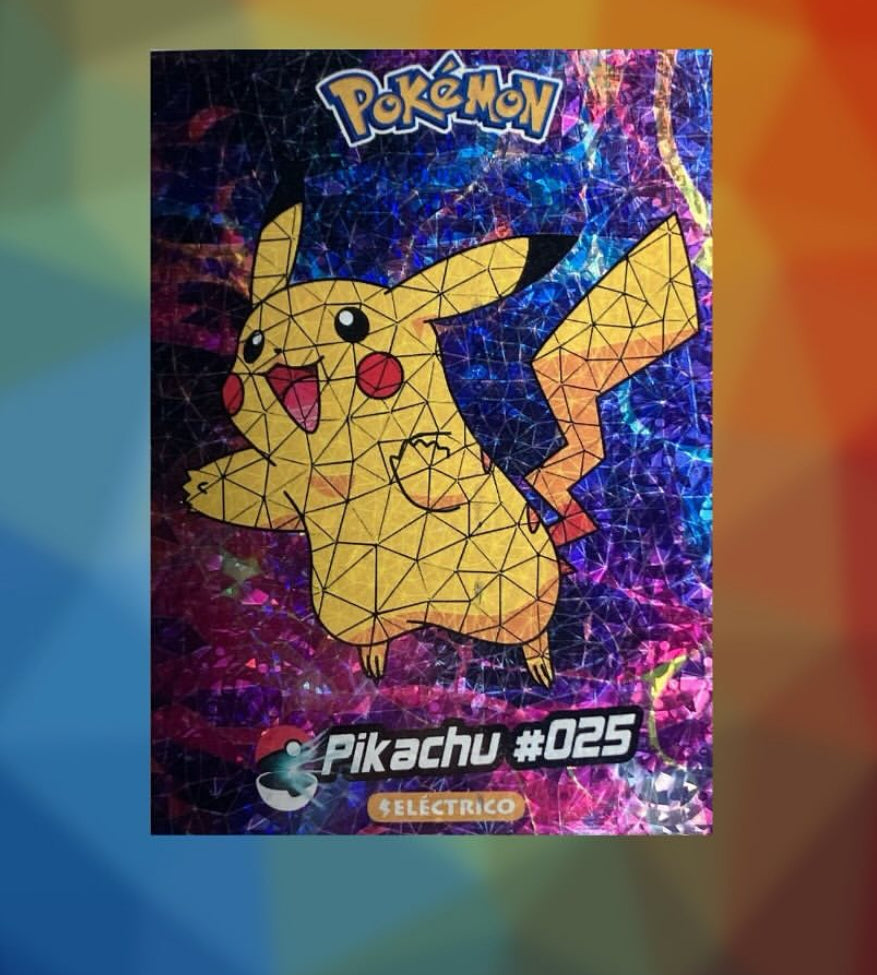2025 BOX POKEMON STAINED GLASS Crystal Cards - 25 Sealed Packs Peru Zard Gengar