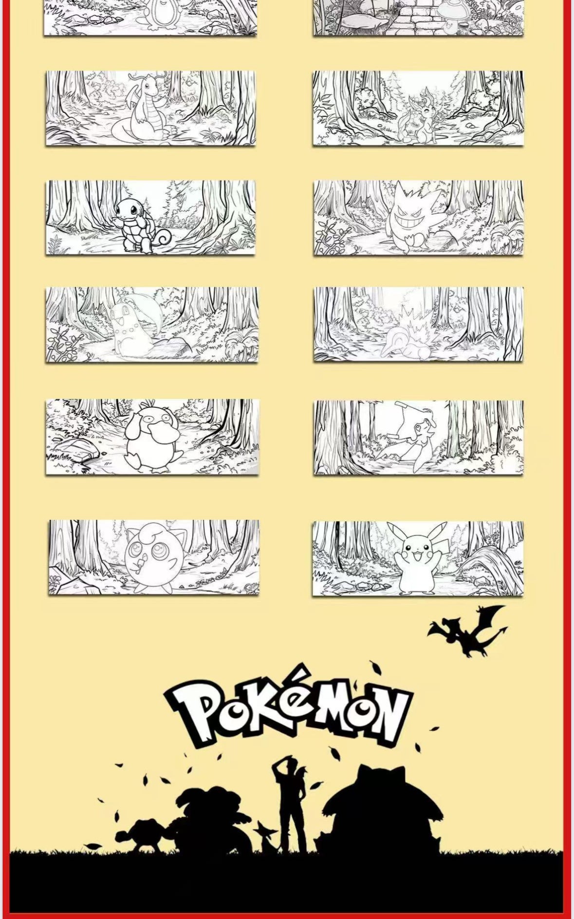 Pokemon acrylic tickets 10 packs