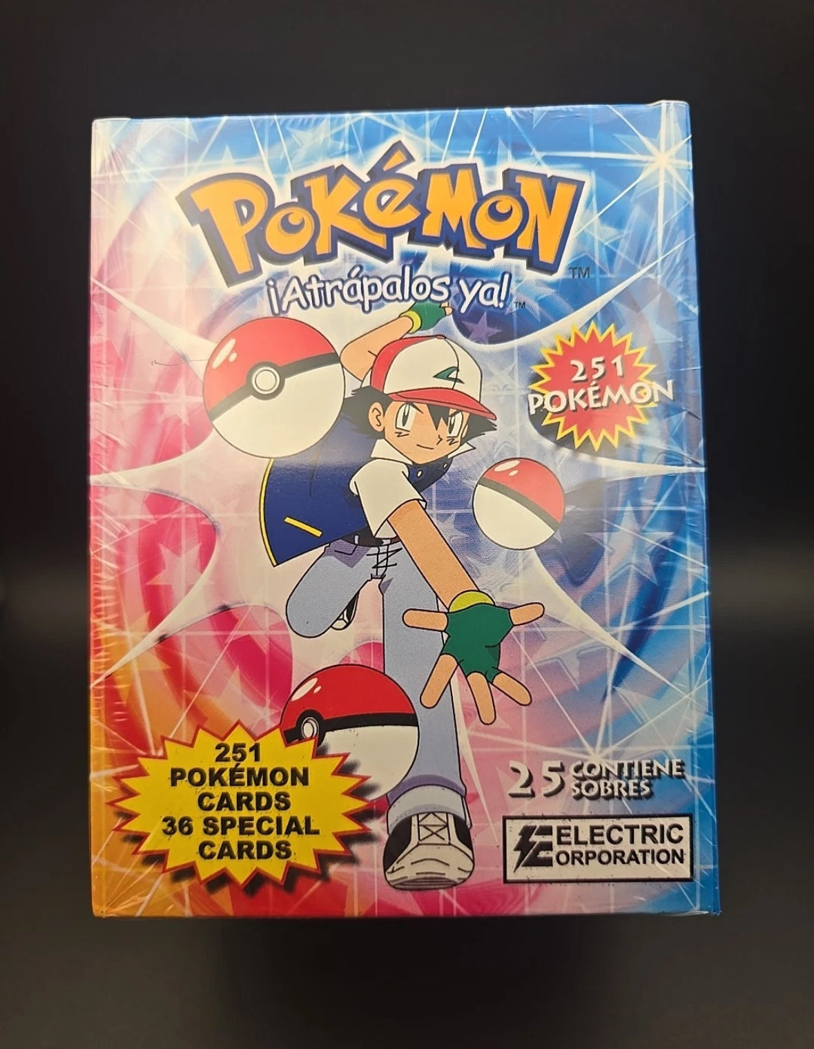 Peru electric booster box. 25 packs