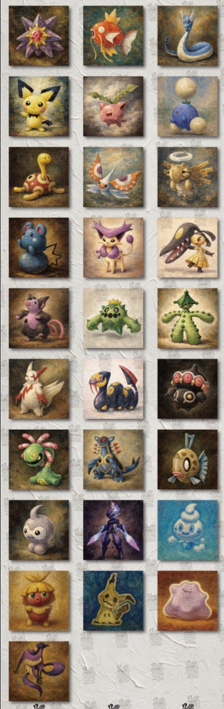 Oil Painting art boards vol 4 (10 packs)