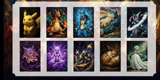 Pokemon Lost In Dreamland Acrylic Art Board (10 packs)