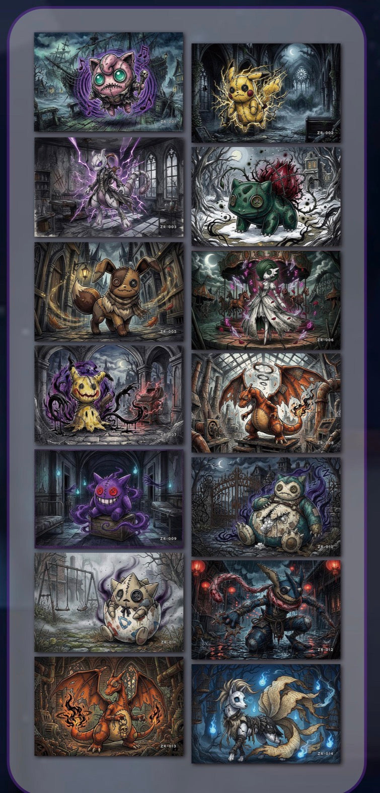 Identity V Art Boards (10 packs)