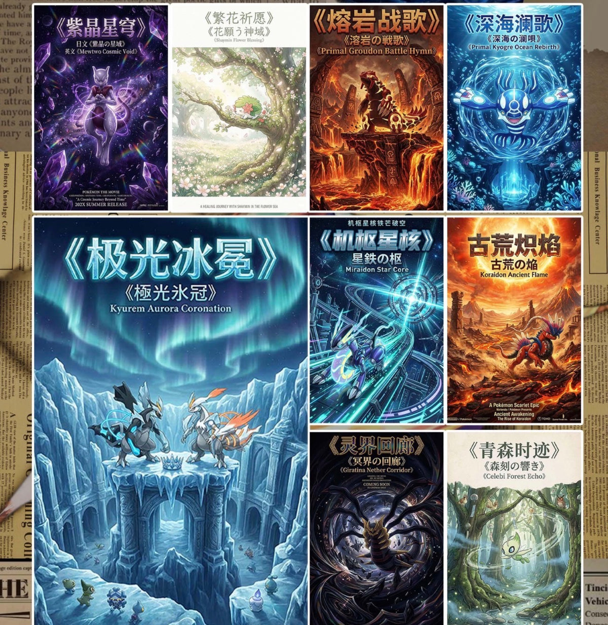 Realms of spirit art boards (10 packs)