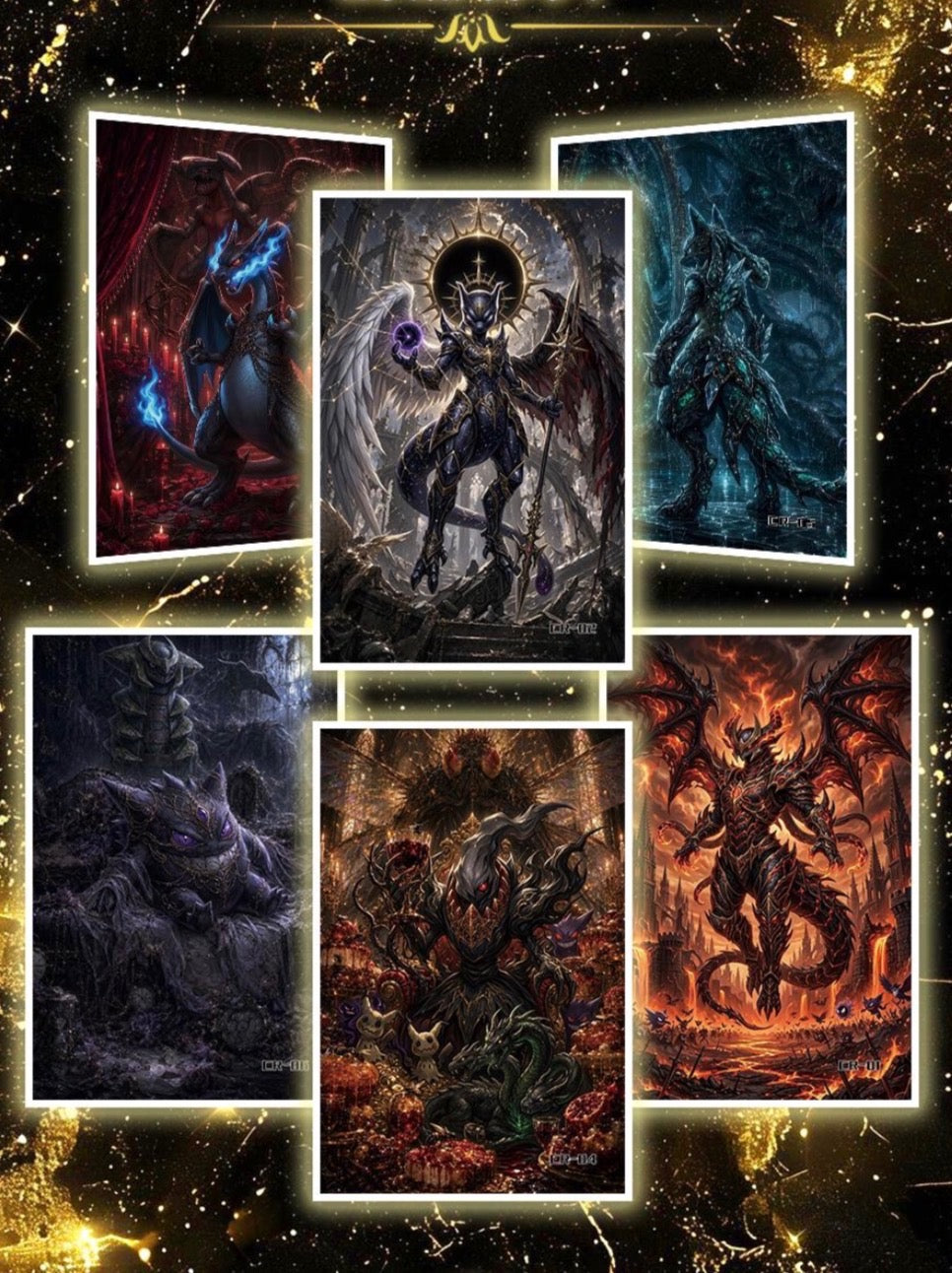 Dark universe artboards (10 packs)