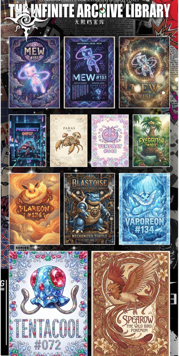 The Infinite Archive Library vol.2 art board (10 packs)