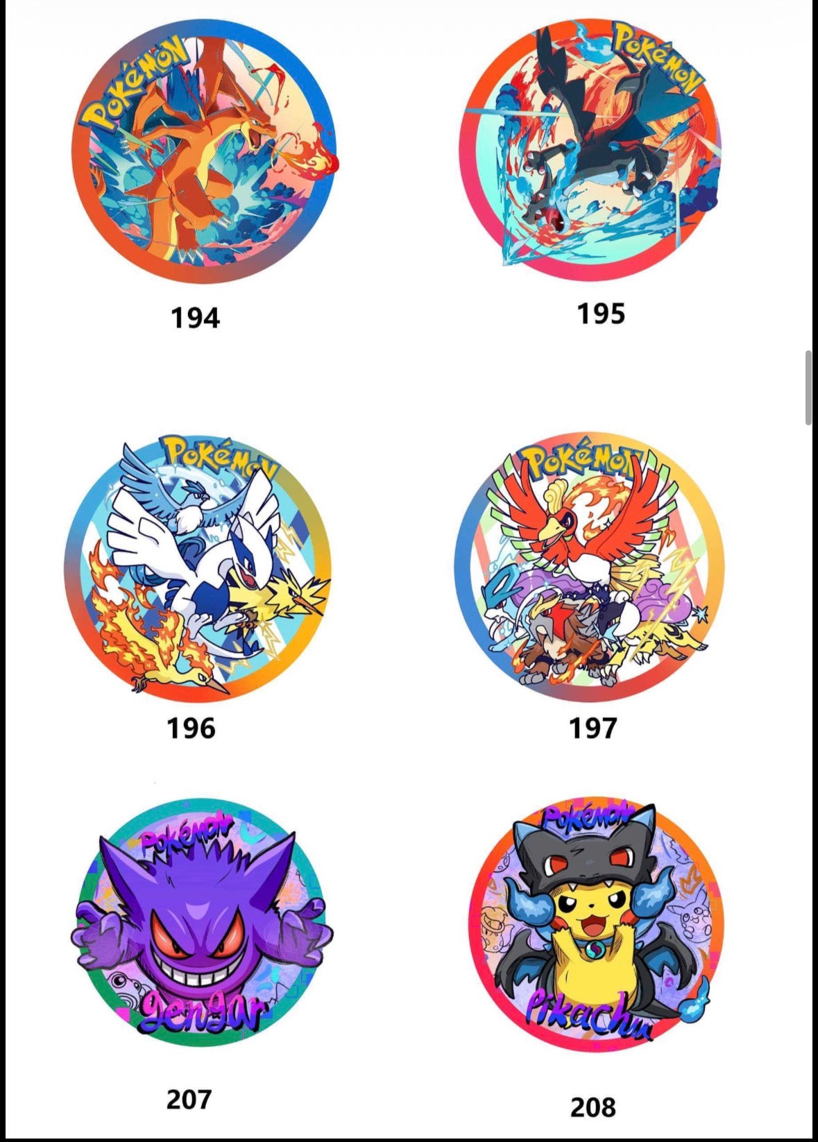 3d paper carving badges (10 packs)