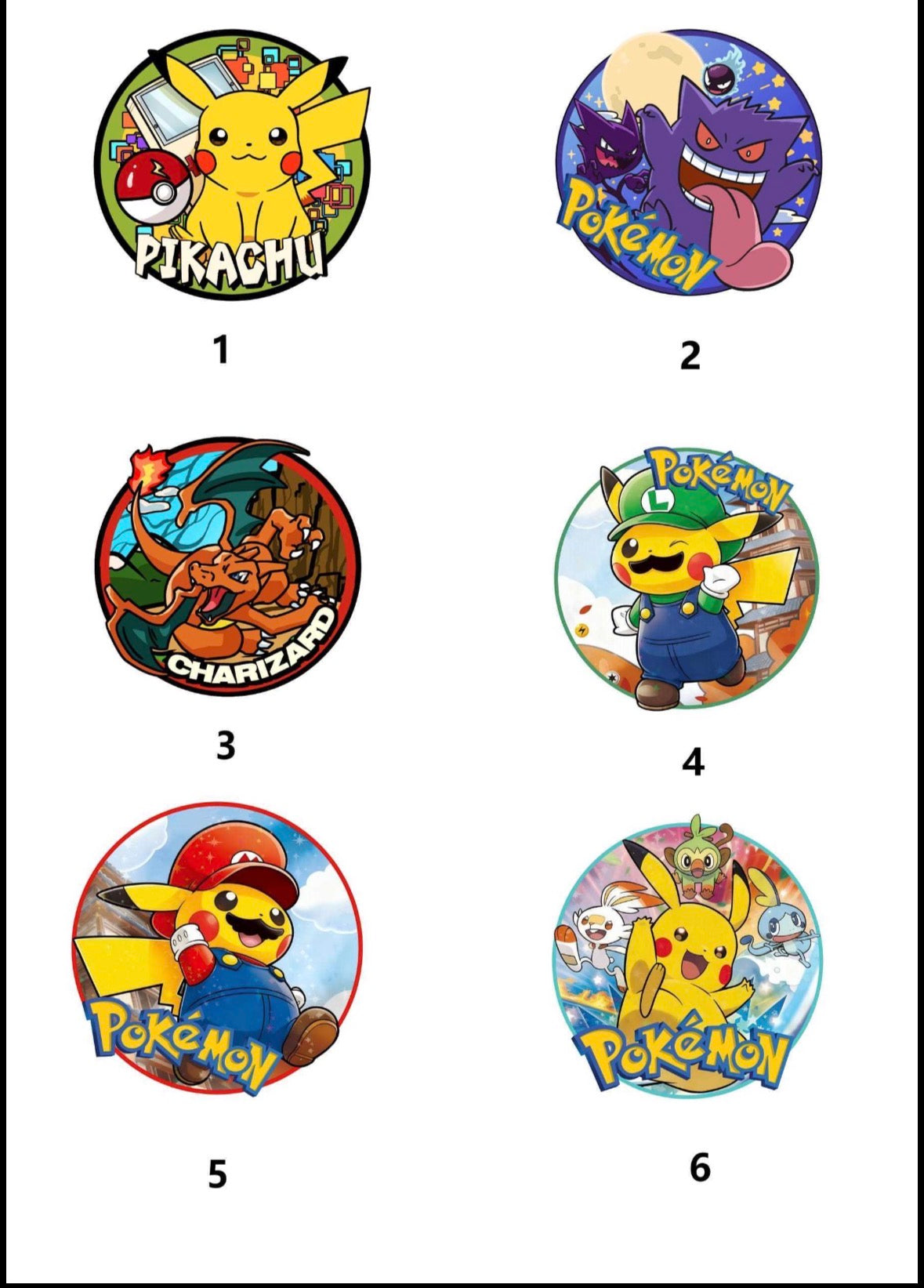 3d paper carving badges (10 packs)