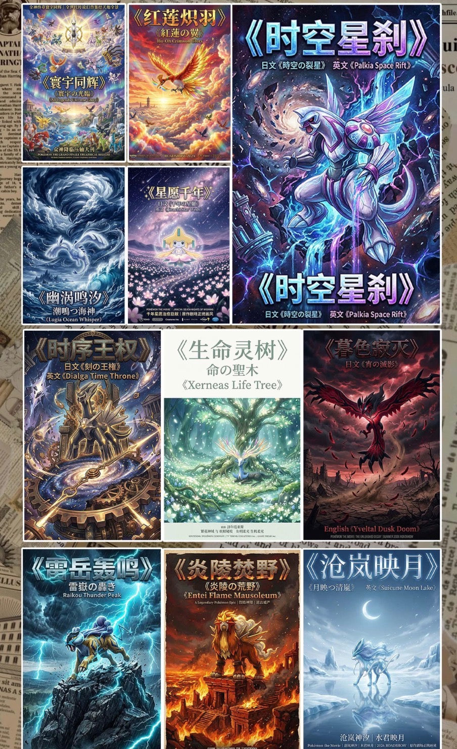 Realms of spirit art boards (10 packs)