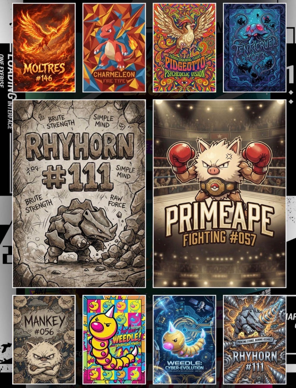The infinite archive library case  (100 packs) vol 1
