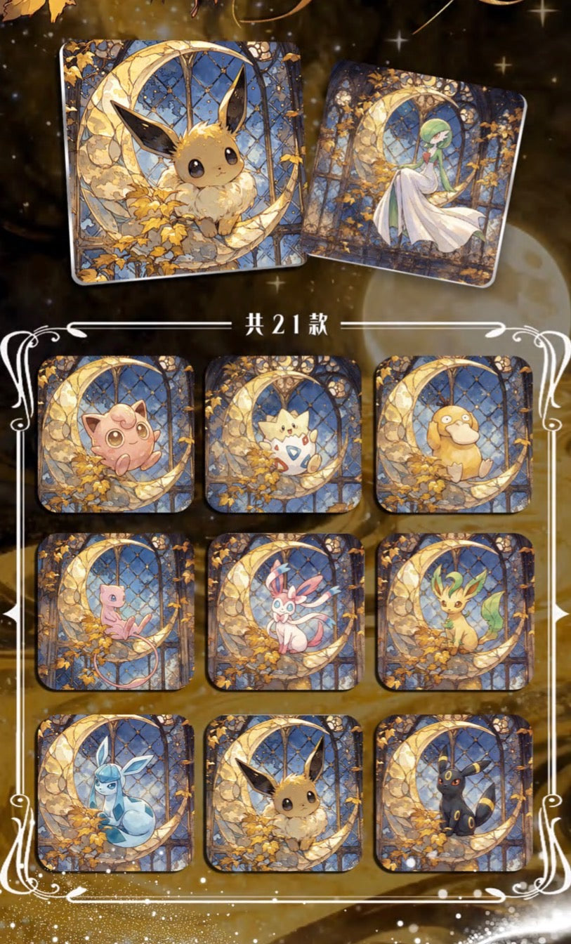 Pokemon Ceramic Magnets vol2 (10 magnets)