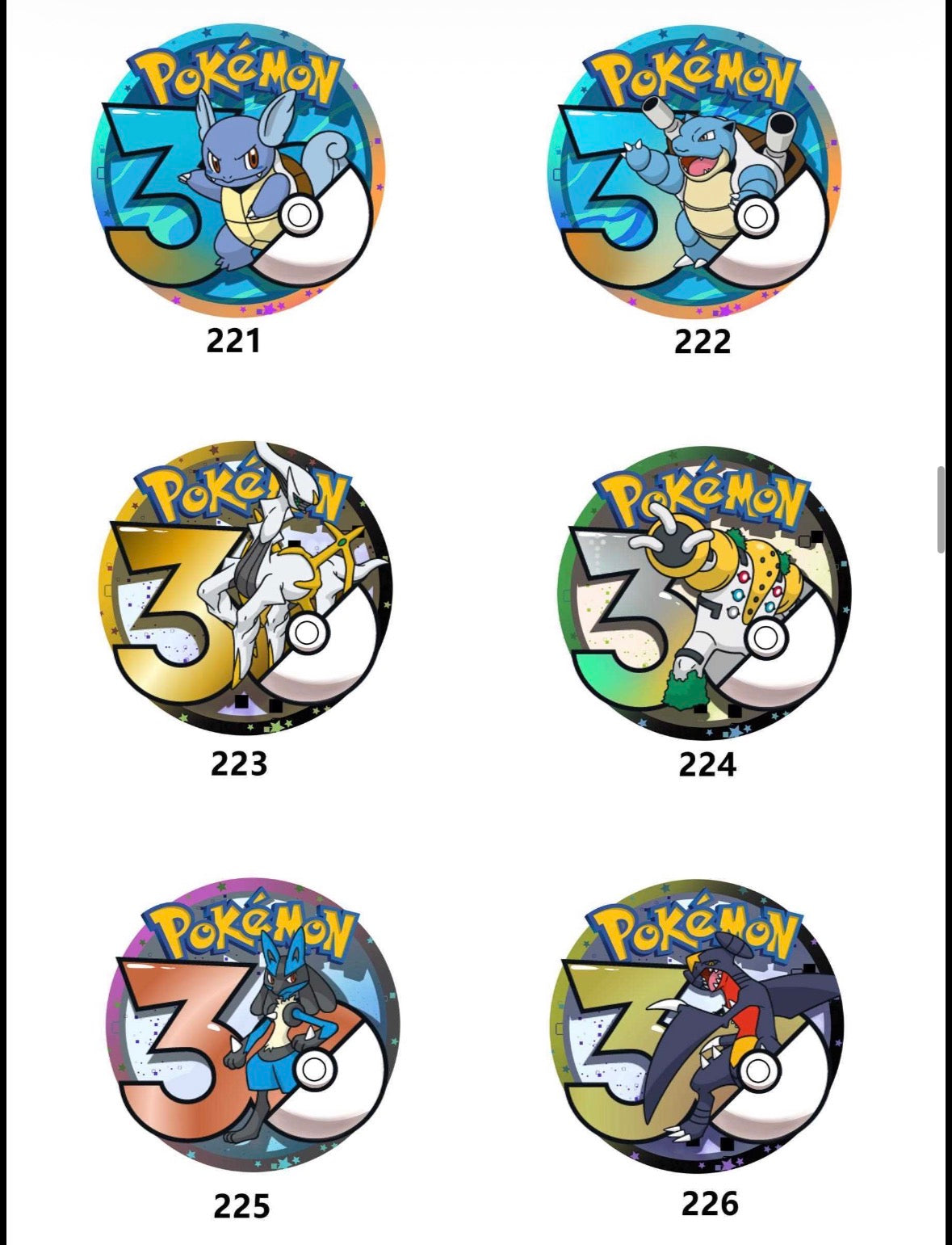 3d paper carving badges (10 packs)