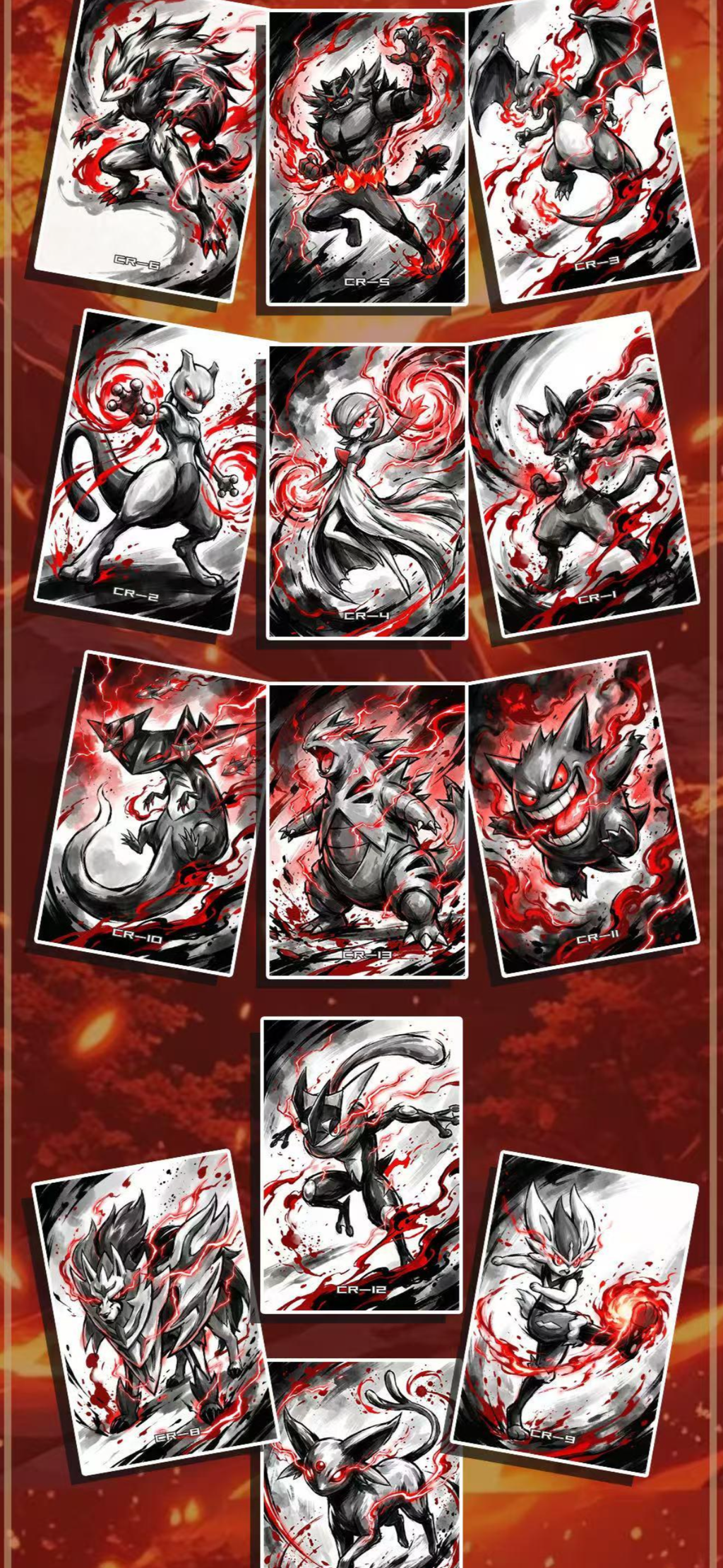 Battle spirt artboard (10 packs)