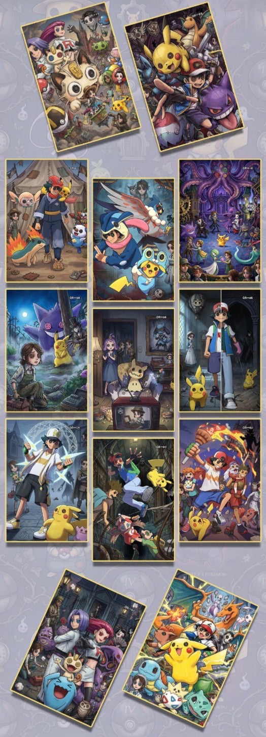 Dark night fairy tale art board (10 packs)
