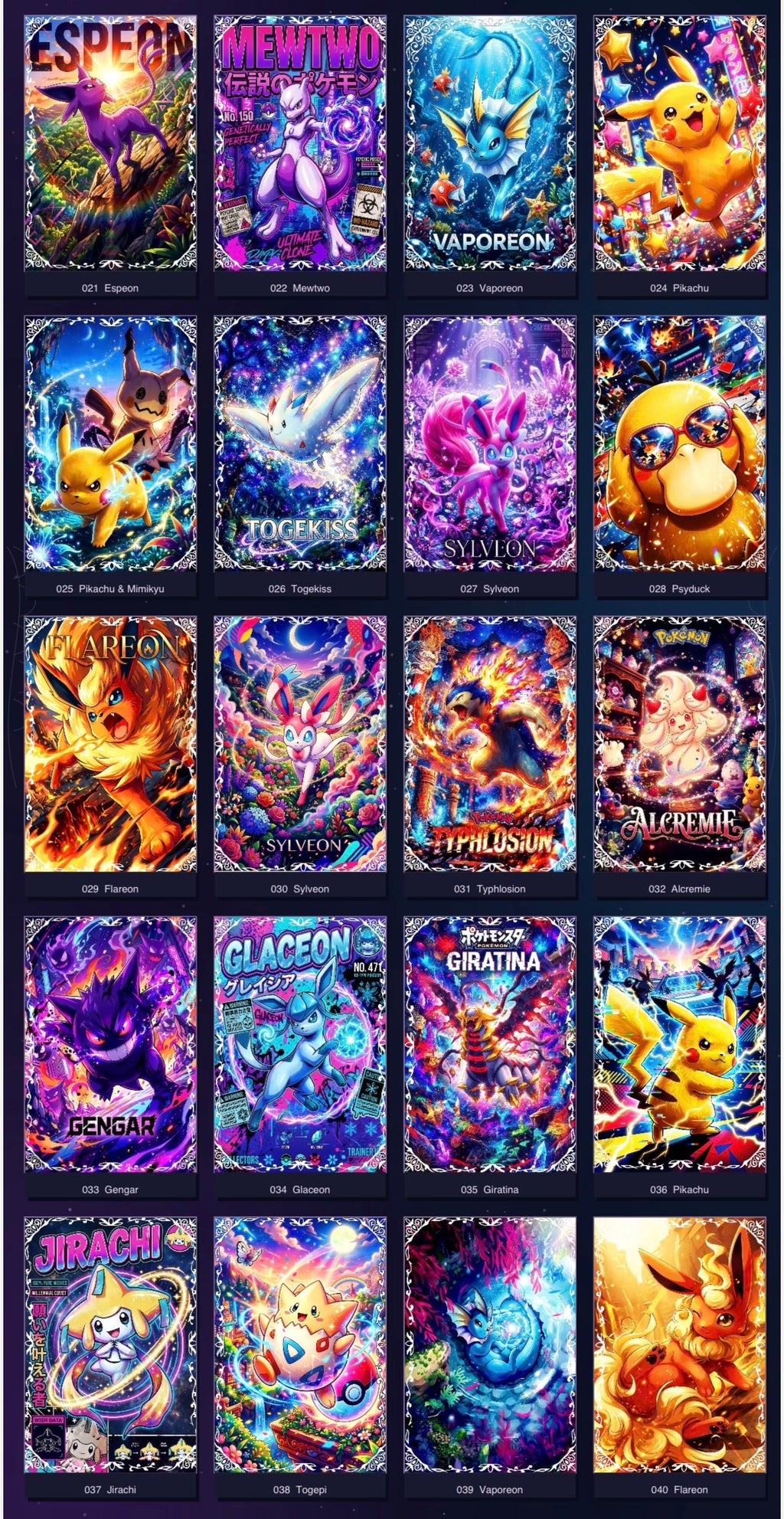 Neon lights artboards (10 packs)