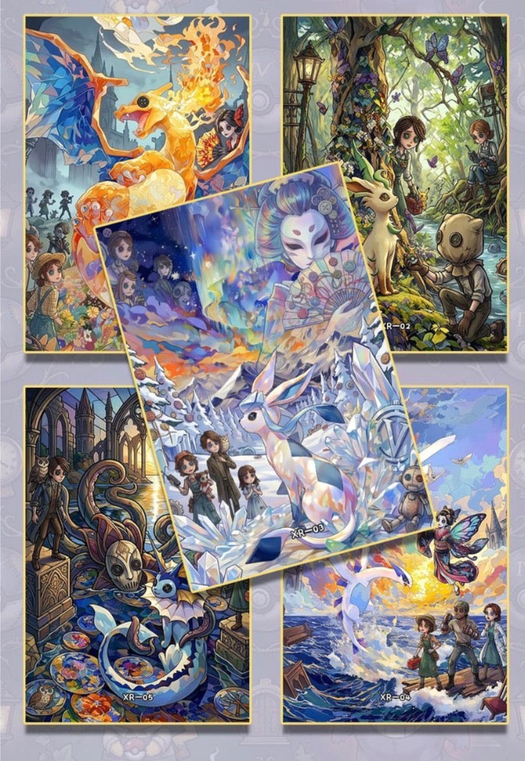 Dark night fairy tale art board (10 packs)