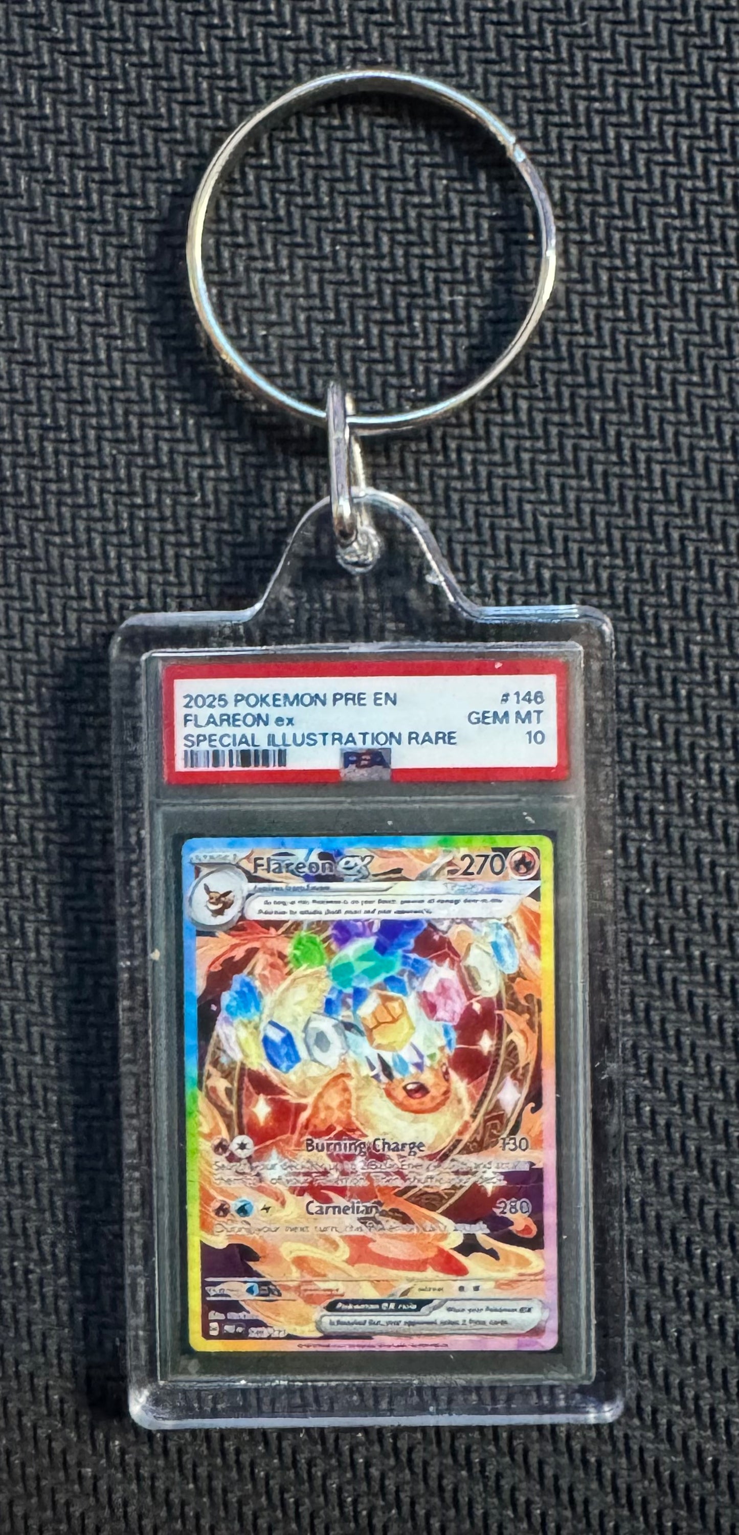Prismatic evolutions keychain lot