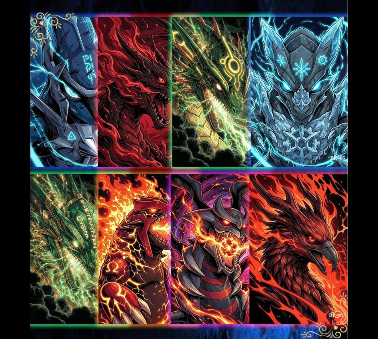 Dark series artboards (10 pack)