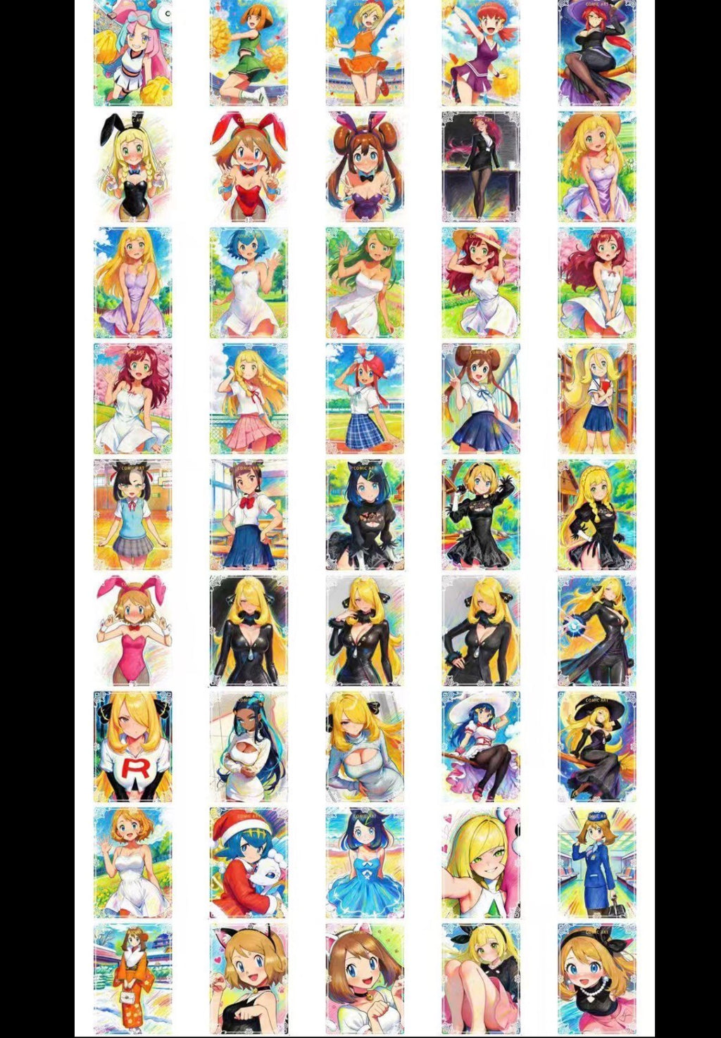 Comic art slabs (10 pack)