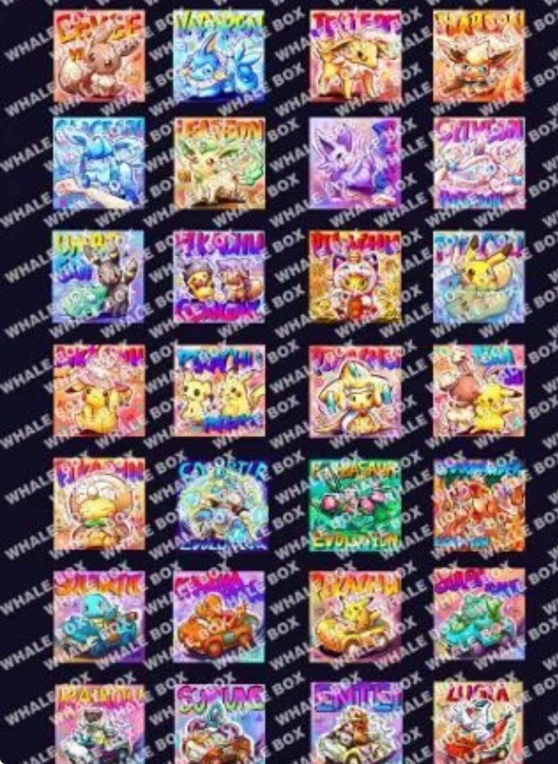 Whale magnets (10 packs)