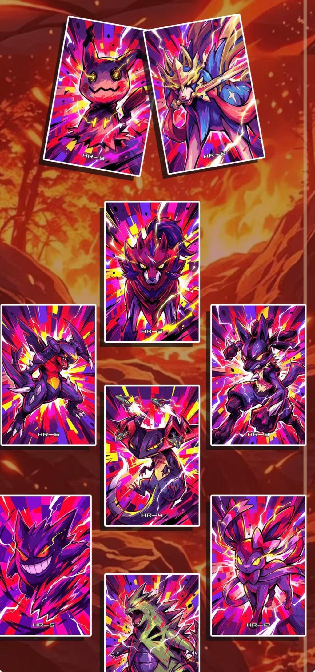 Battle spirt artboard (10 packs)
