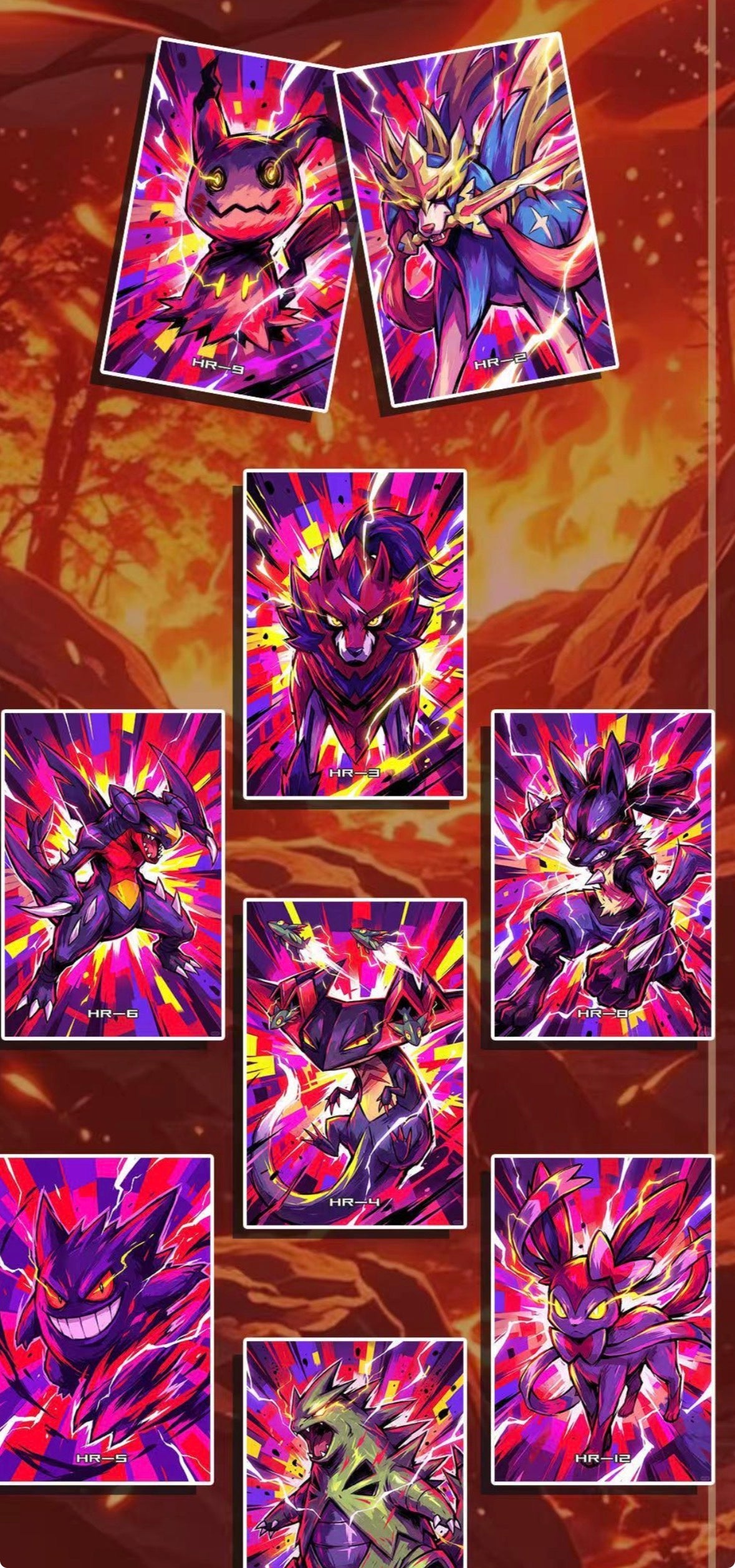 Battle spirt artboard (10 packs)