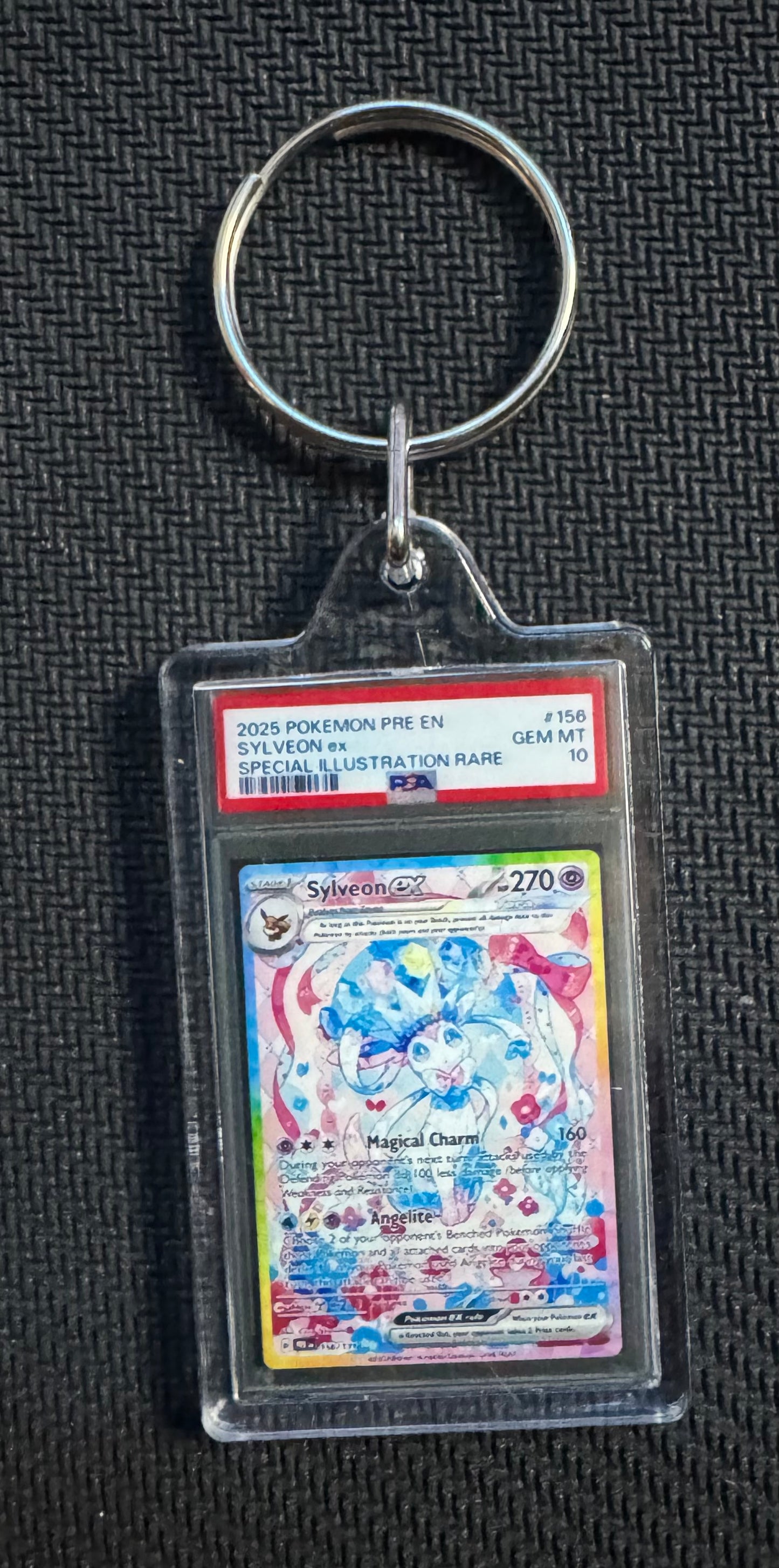 Prismatic evolutions keychain lot