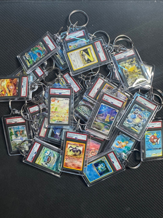 Psa 10  keychain lot (10 keychains)
