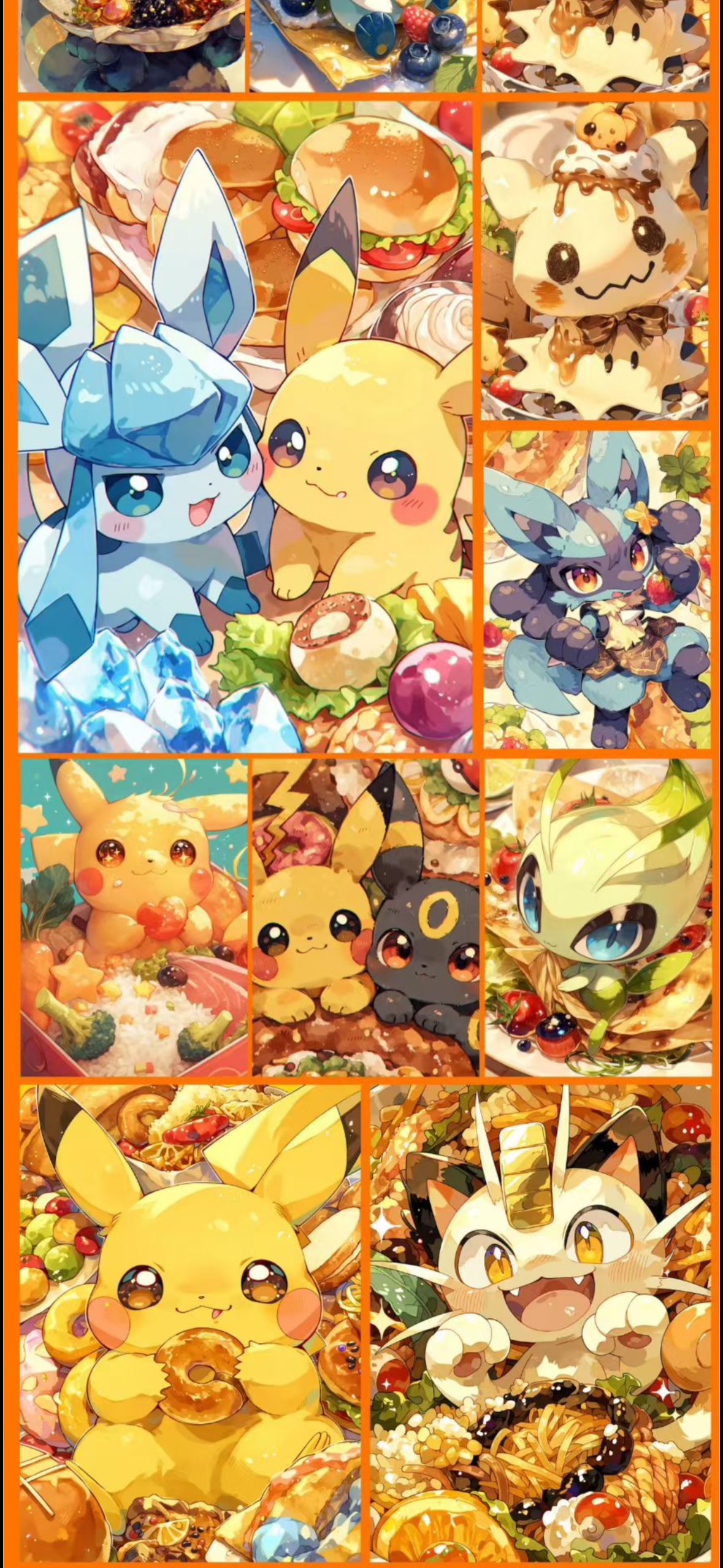 Foodie Cuties Art boards (10 packs)