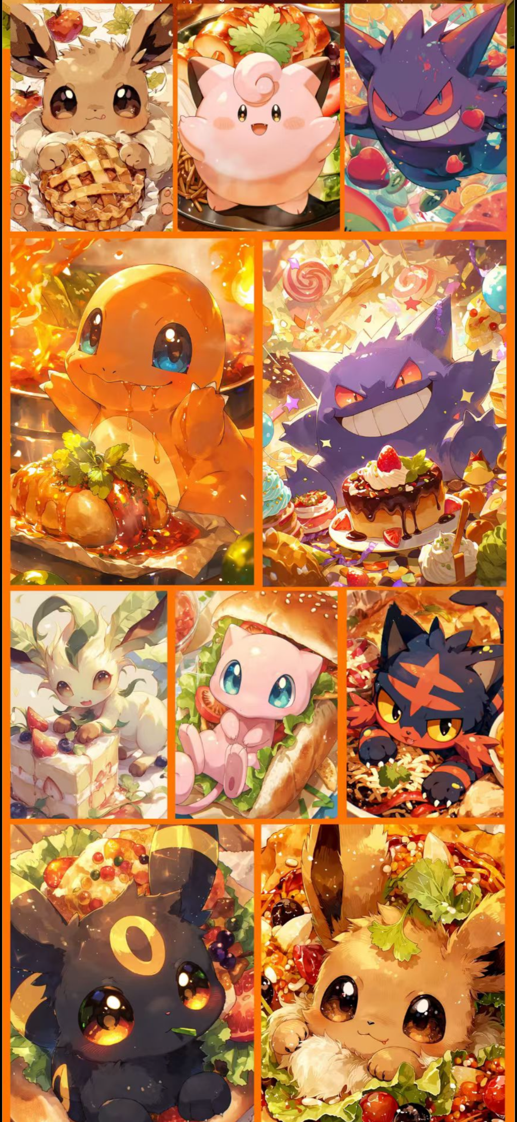 Foodie Cuties Art boards (10 packs)