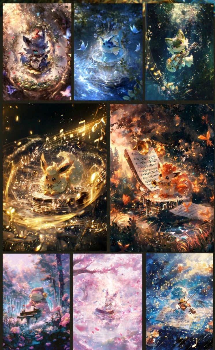Forest concert art boards (10 packs)