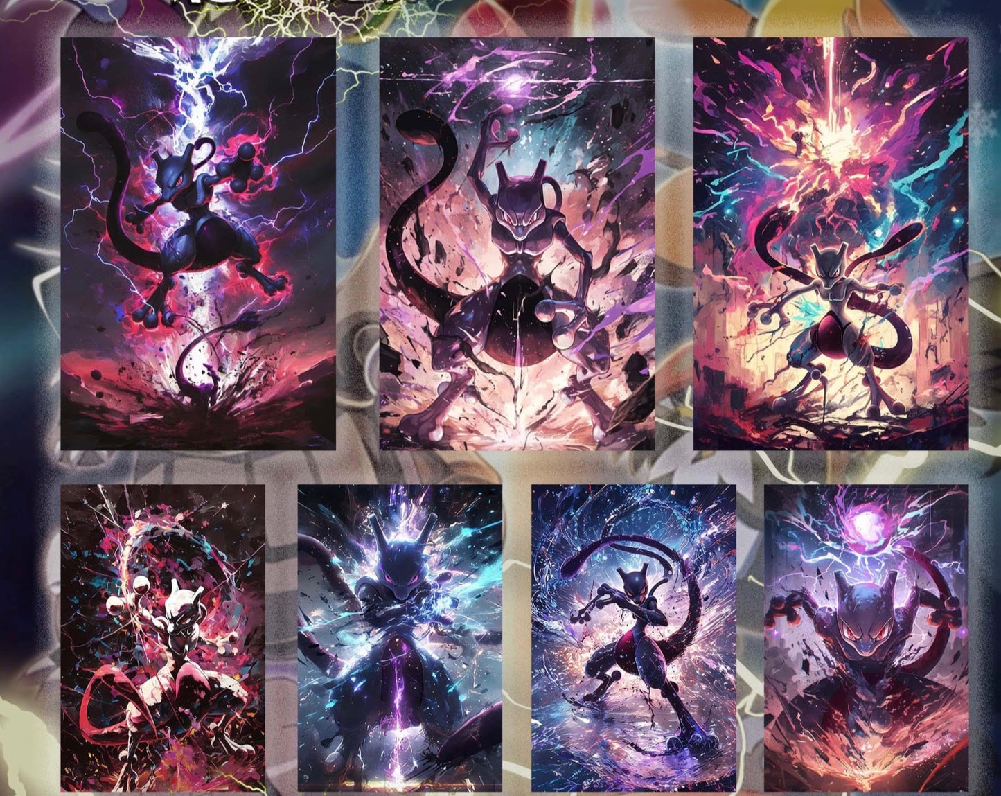 Elemental Chronicles art boards case  (100 packs)
