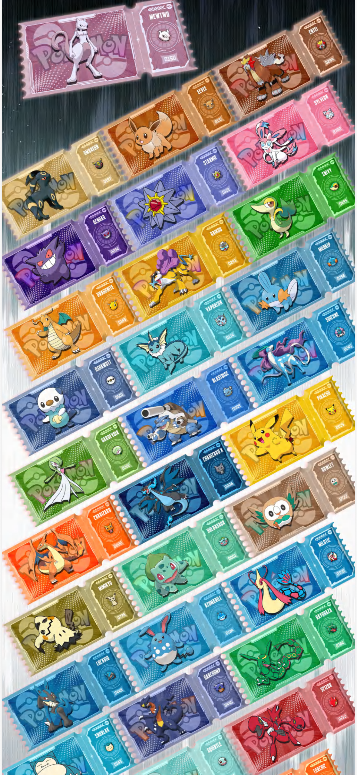 Time capsule ticket (10 packs)