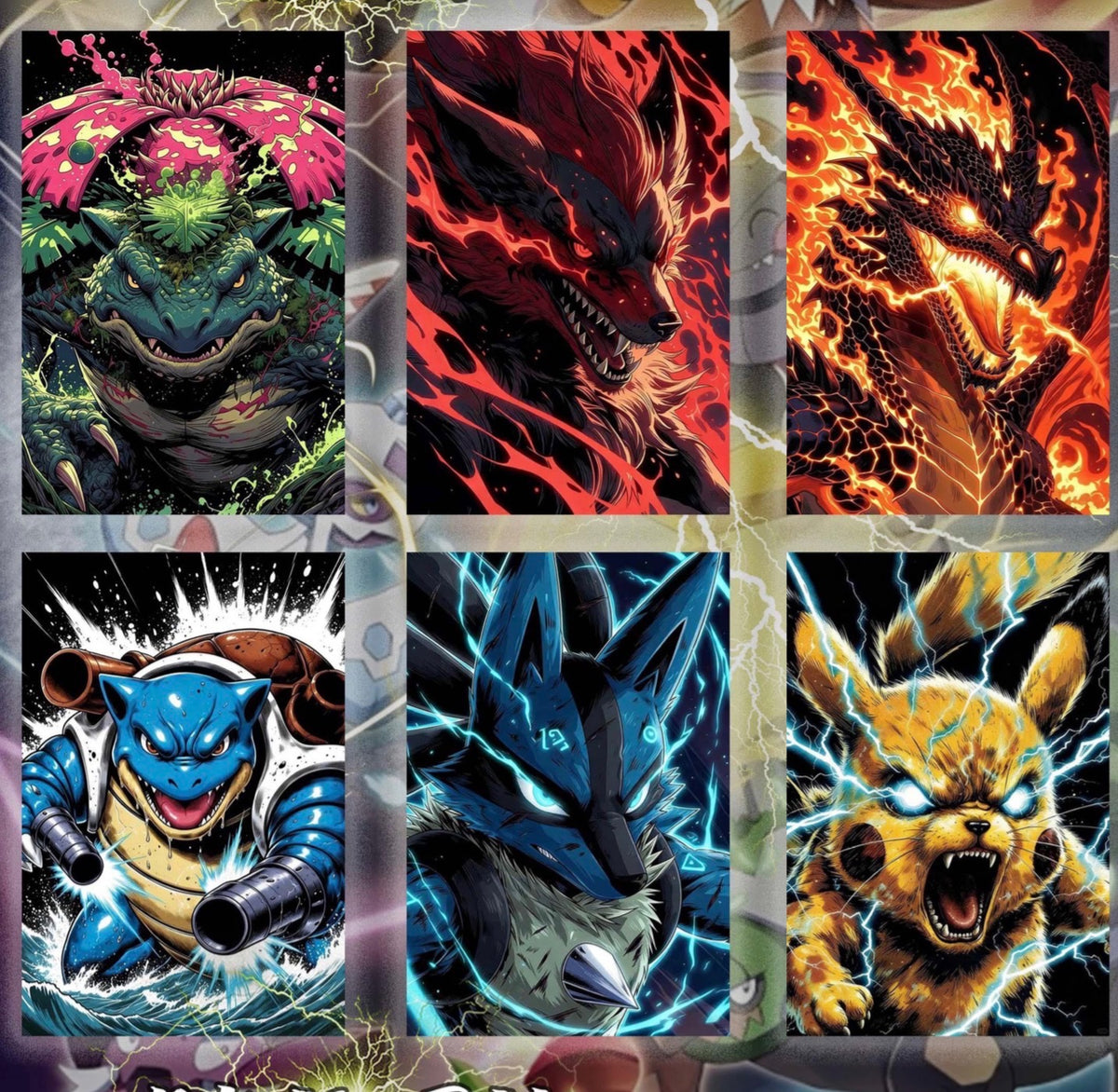 Elemental Chronicles art boards (10 packs)