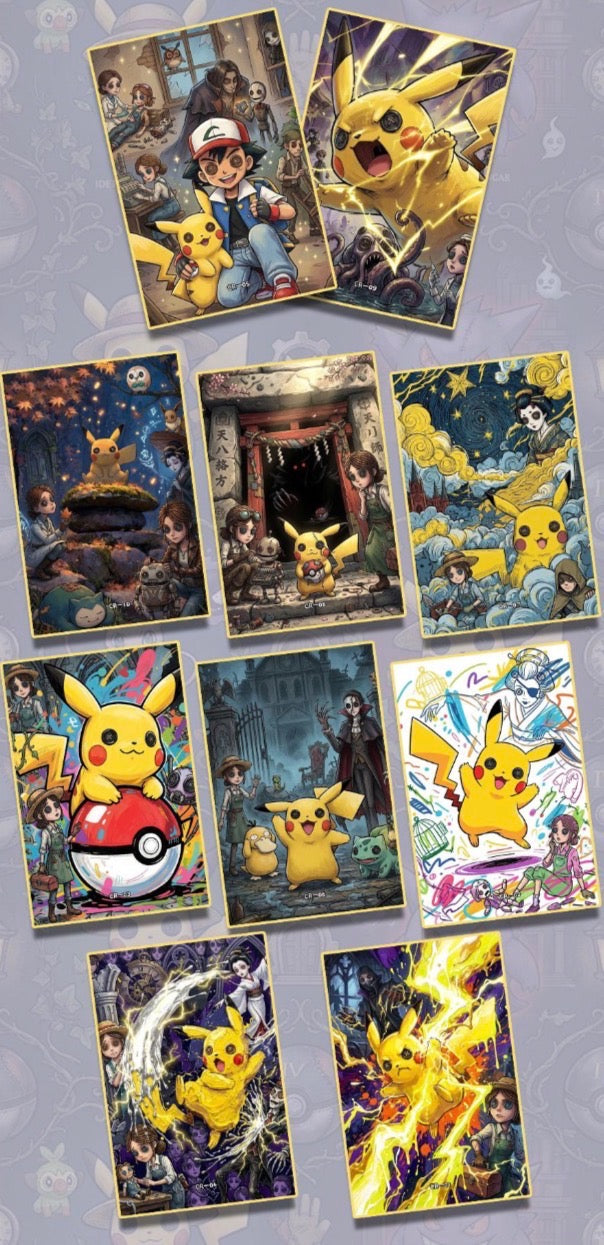 Dark night fairy tale art board (10 packs)