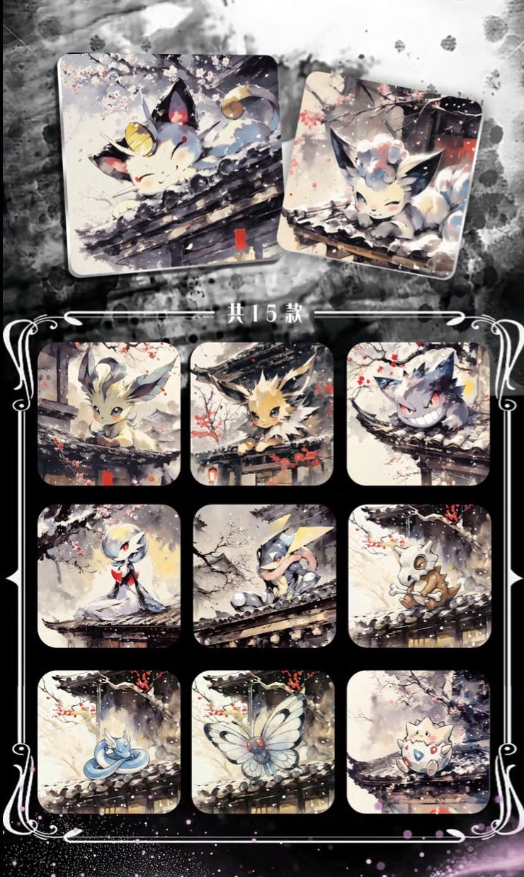 Pokemon Ceramic Magnets vol2 (10 magnets)
