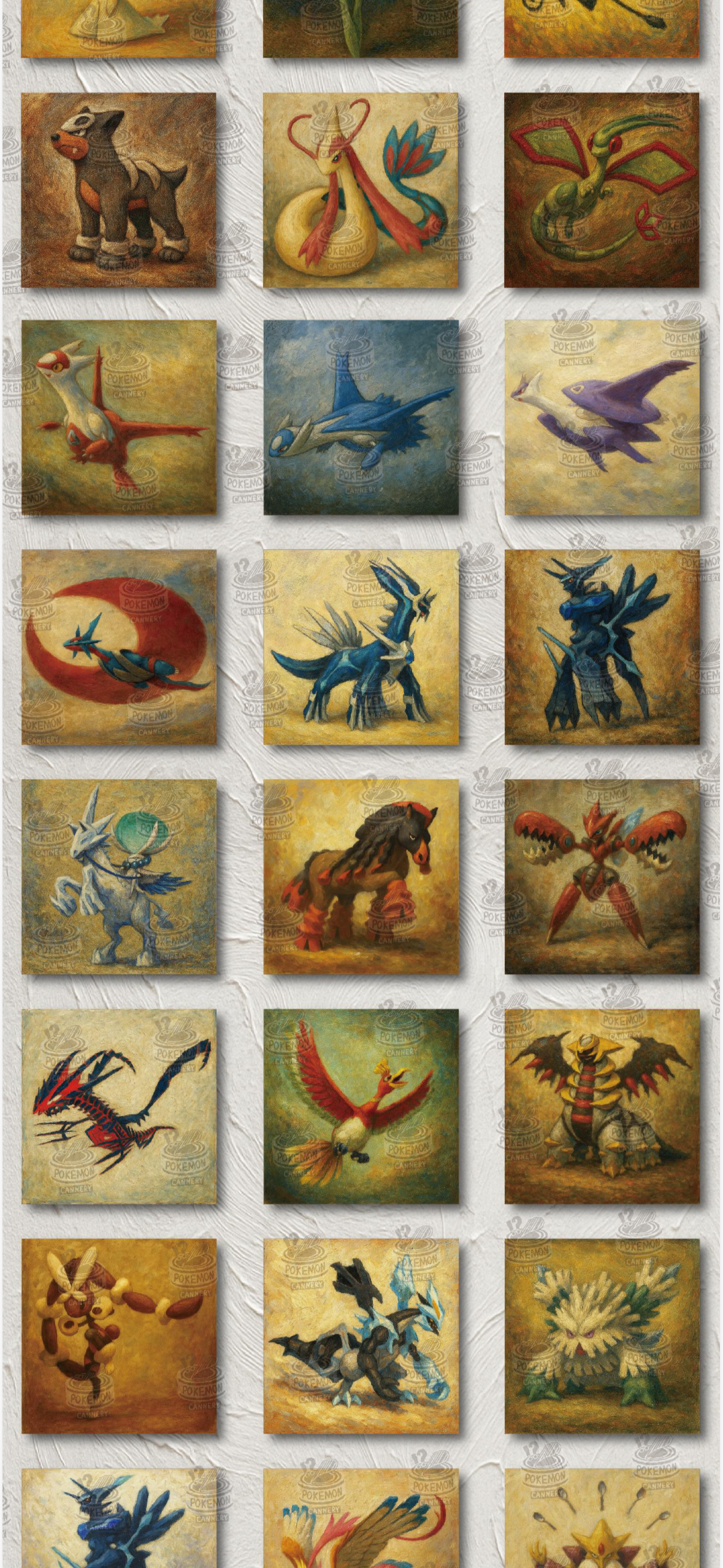 Oil Painting art boards vol 3 (10 packs)