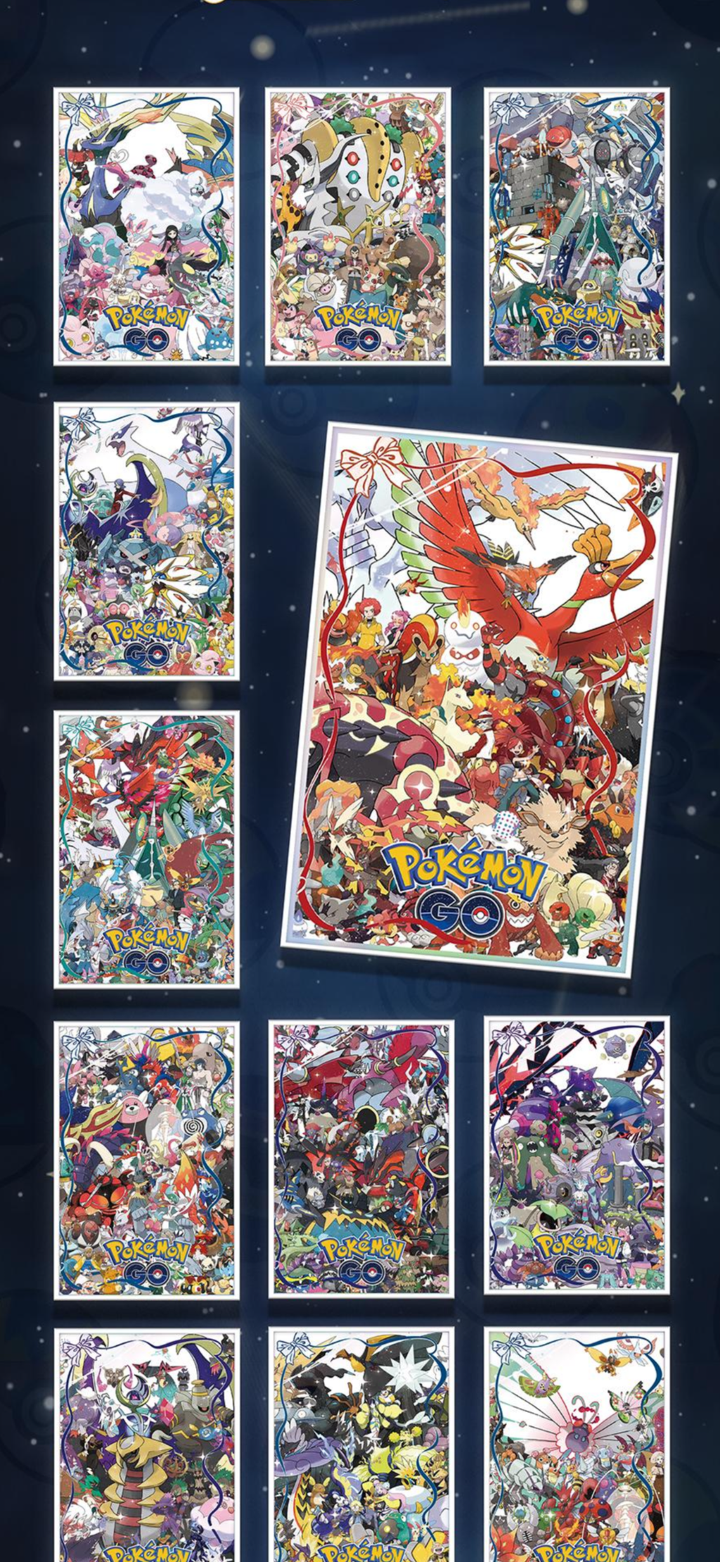 Pokemon go art board box