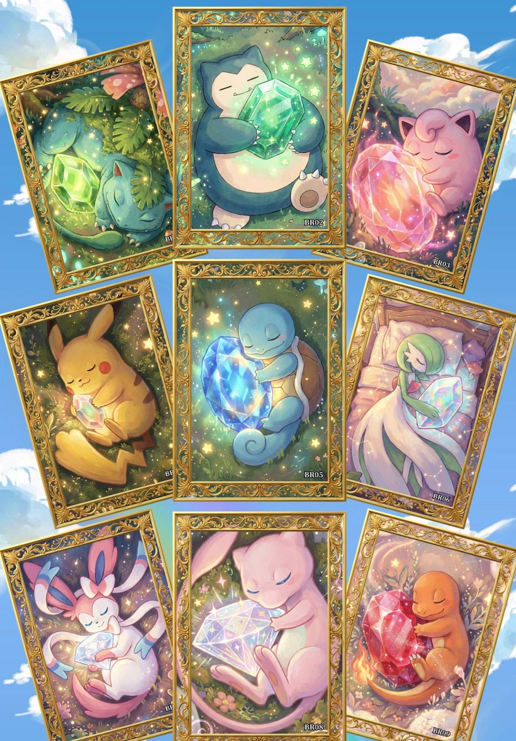 Afternoon time, metal cards (5 packs)